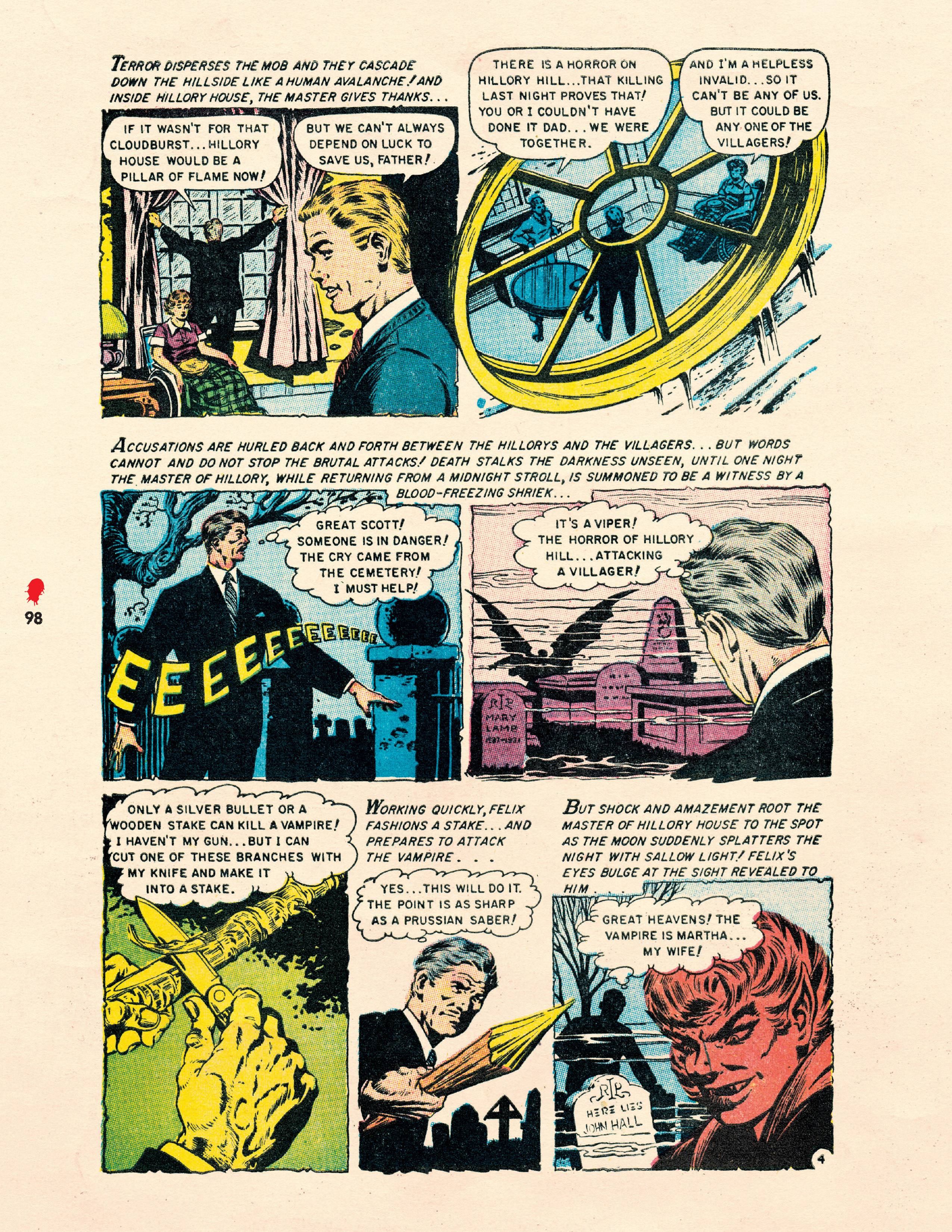 Read online Chilling Archives of Horror Comics comic -  Issue # TPB 23 - 98