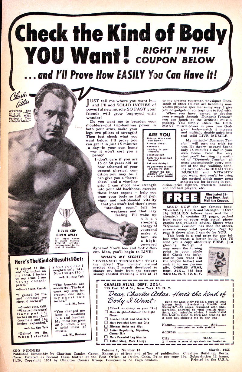 Read online Zoo Funnies comic -  Issue #10 - 2