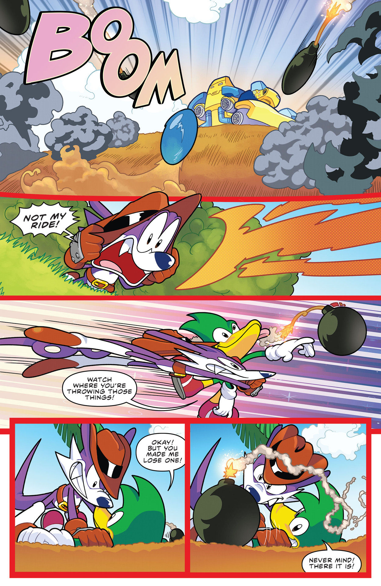 Read online Sonic the Hedgehog: Fang the Hunter comic -  Issue #1 - 6