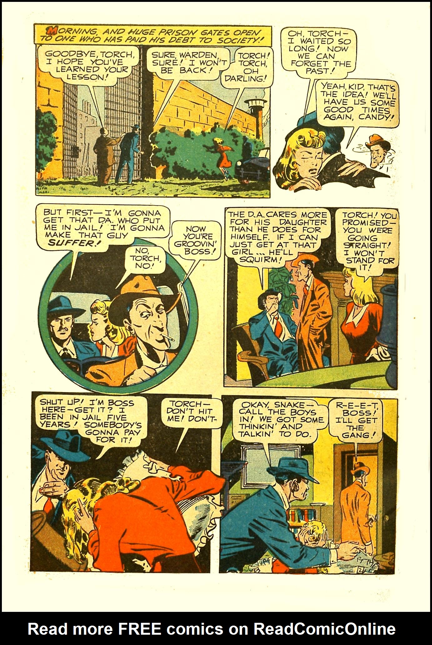 Read online Exciting Comics comic -  Issue #61 - 12