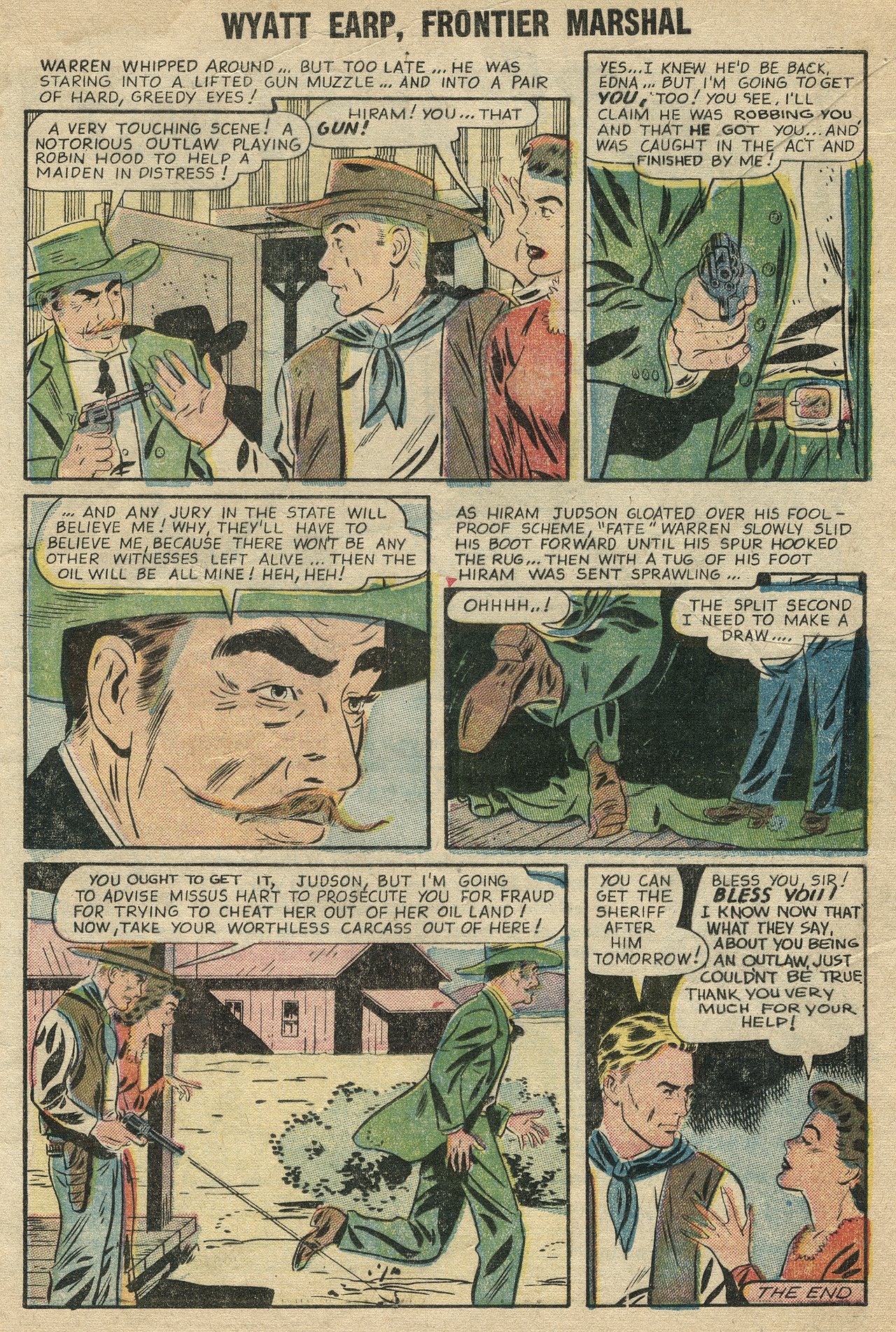Read online Wyatt Earp Frontier Marshal comic -  Issue #12 - 33