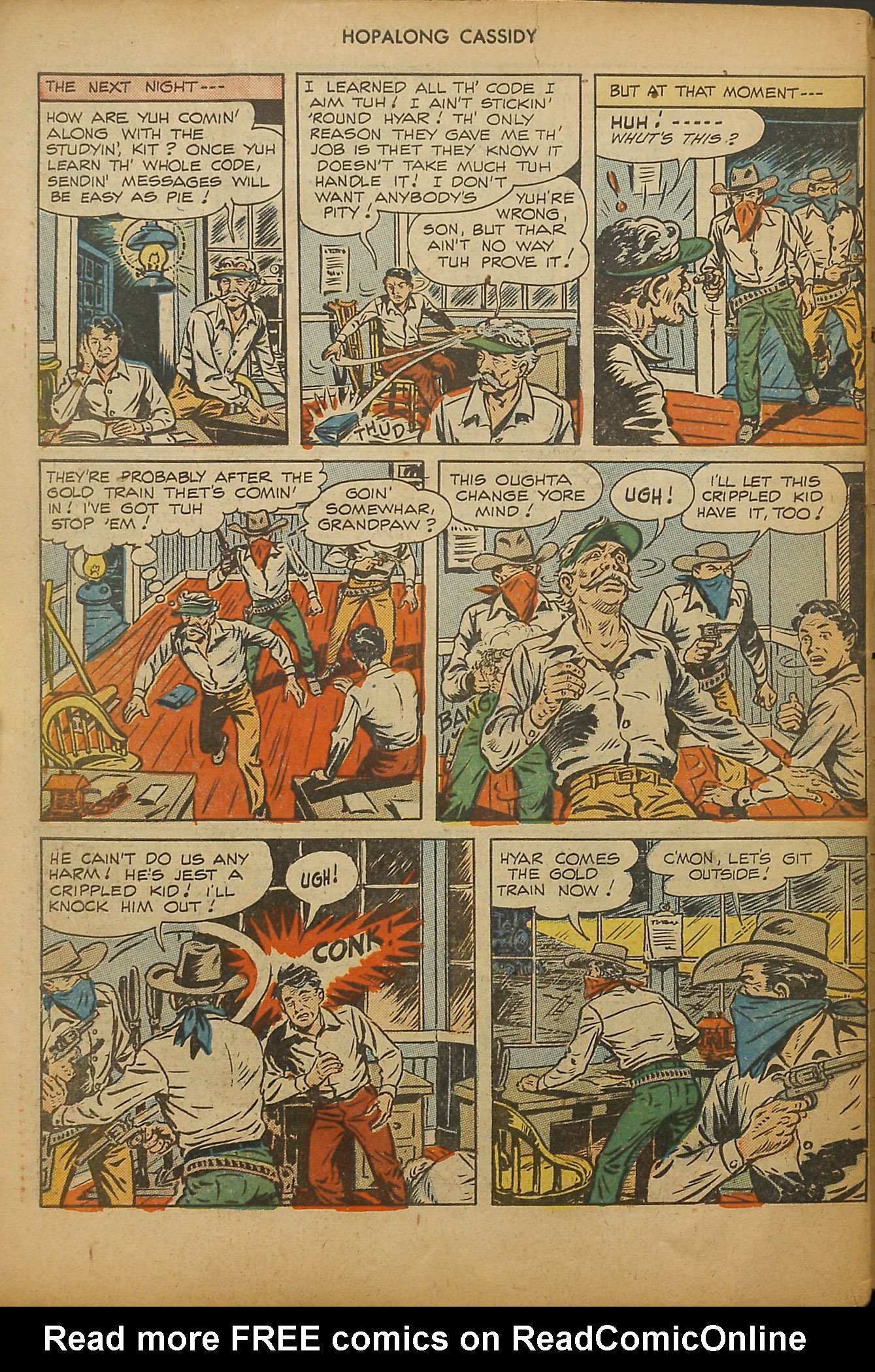 Read online Hopalong Cassidy comic -  Issue #24 - 46