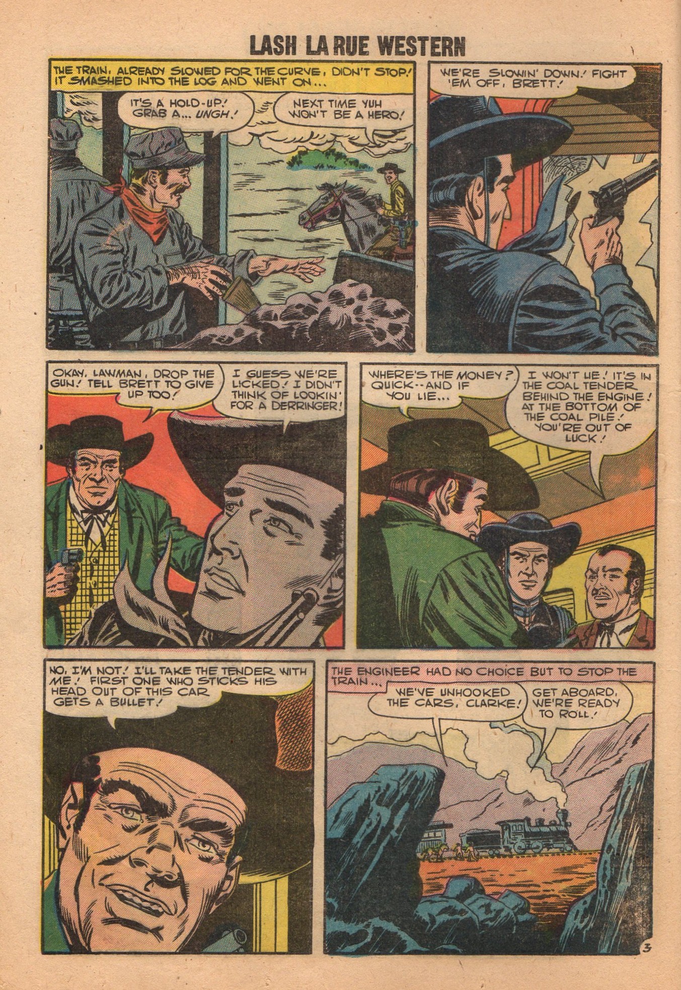 Read online Lash Larue Western (1949) comic -  Issue #65 - 12