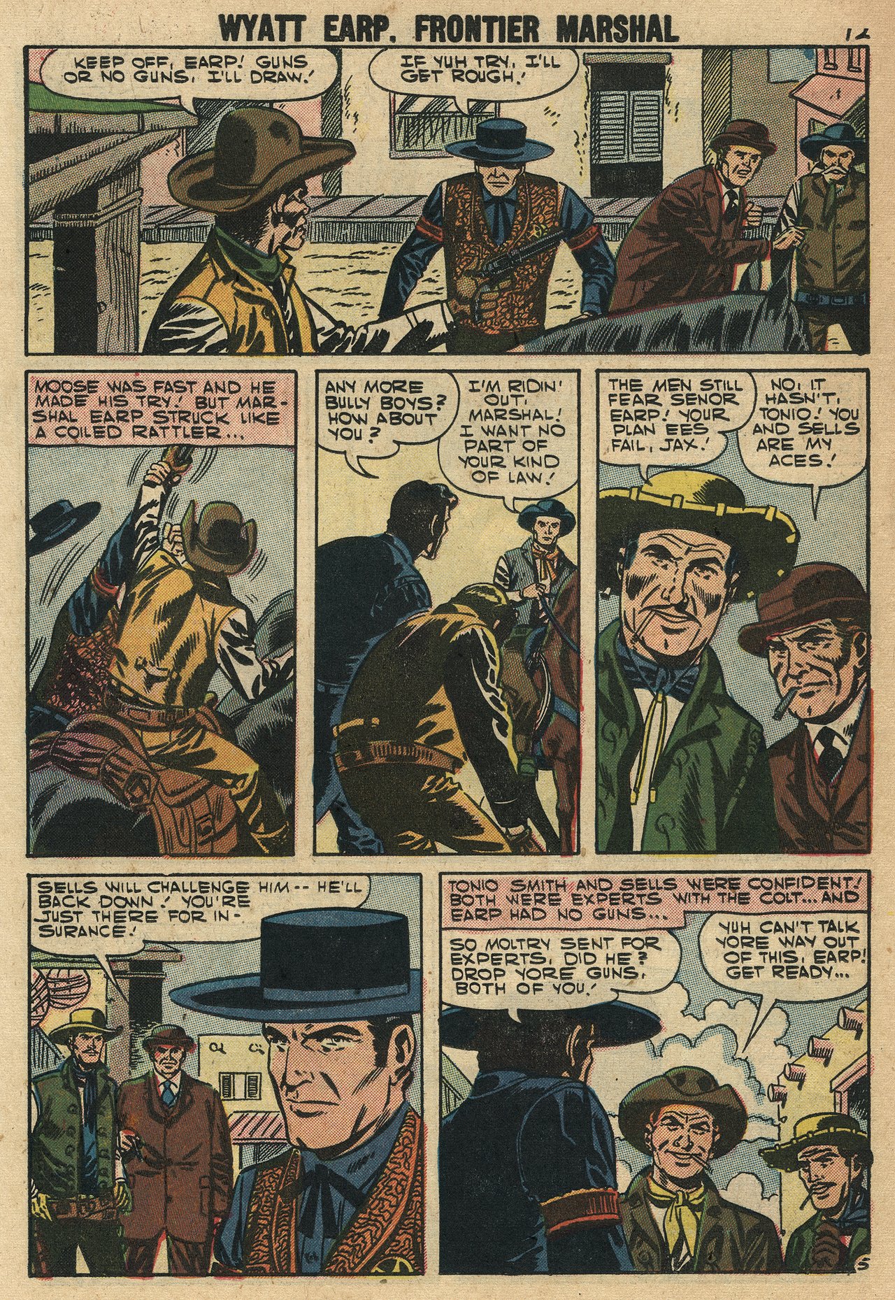 Read online Wyatt Earp Frontier Marshal comic -  Issue #18 - 14
