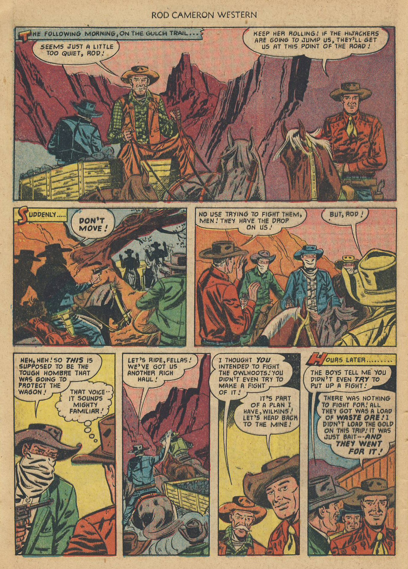 Read online Rod Cameron Western comic -  Issue #11 - 8
