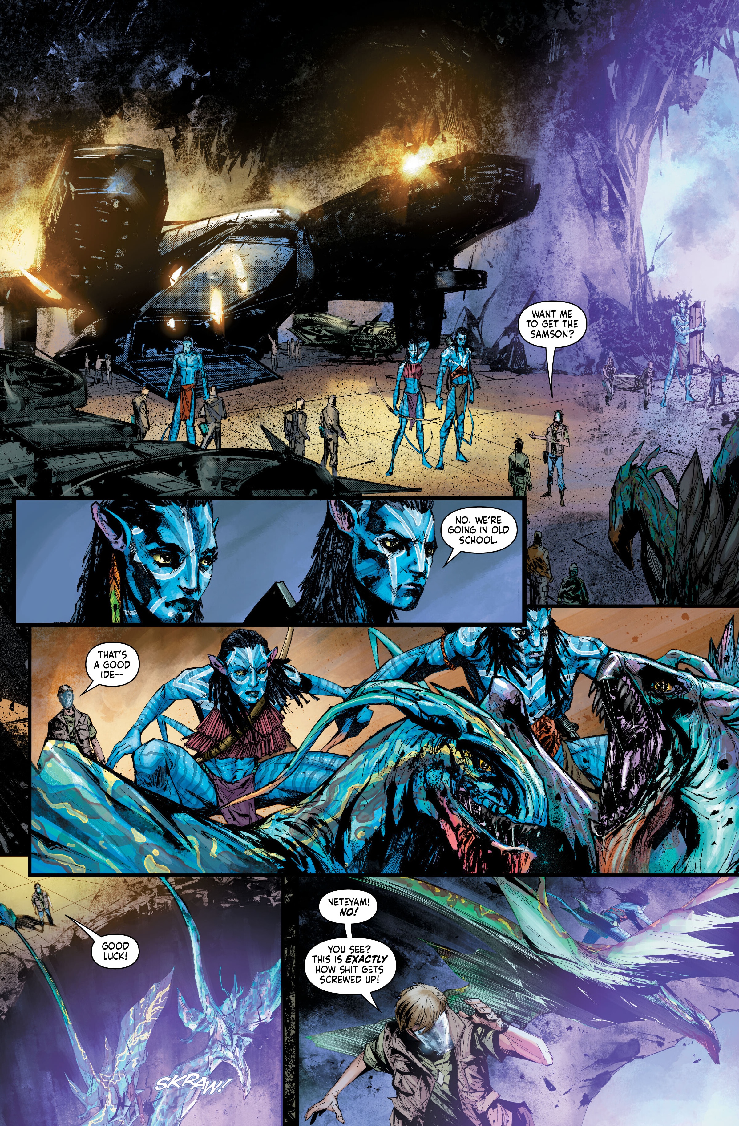 Read online Avatar: The High Ground comic -  Issue # _Library Edition (Part 2) - 73