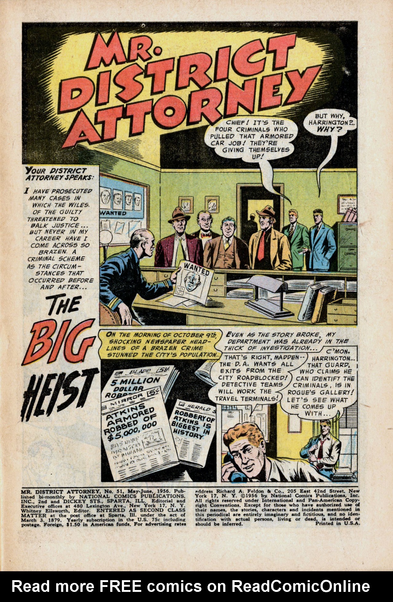 Read online Mr. District Attorney comic -  Issue #51 - 3