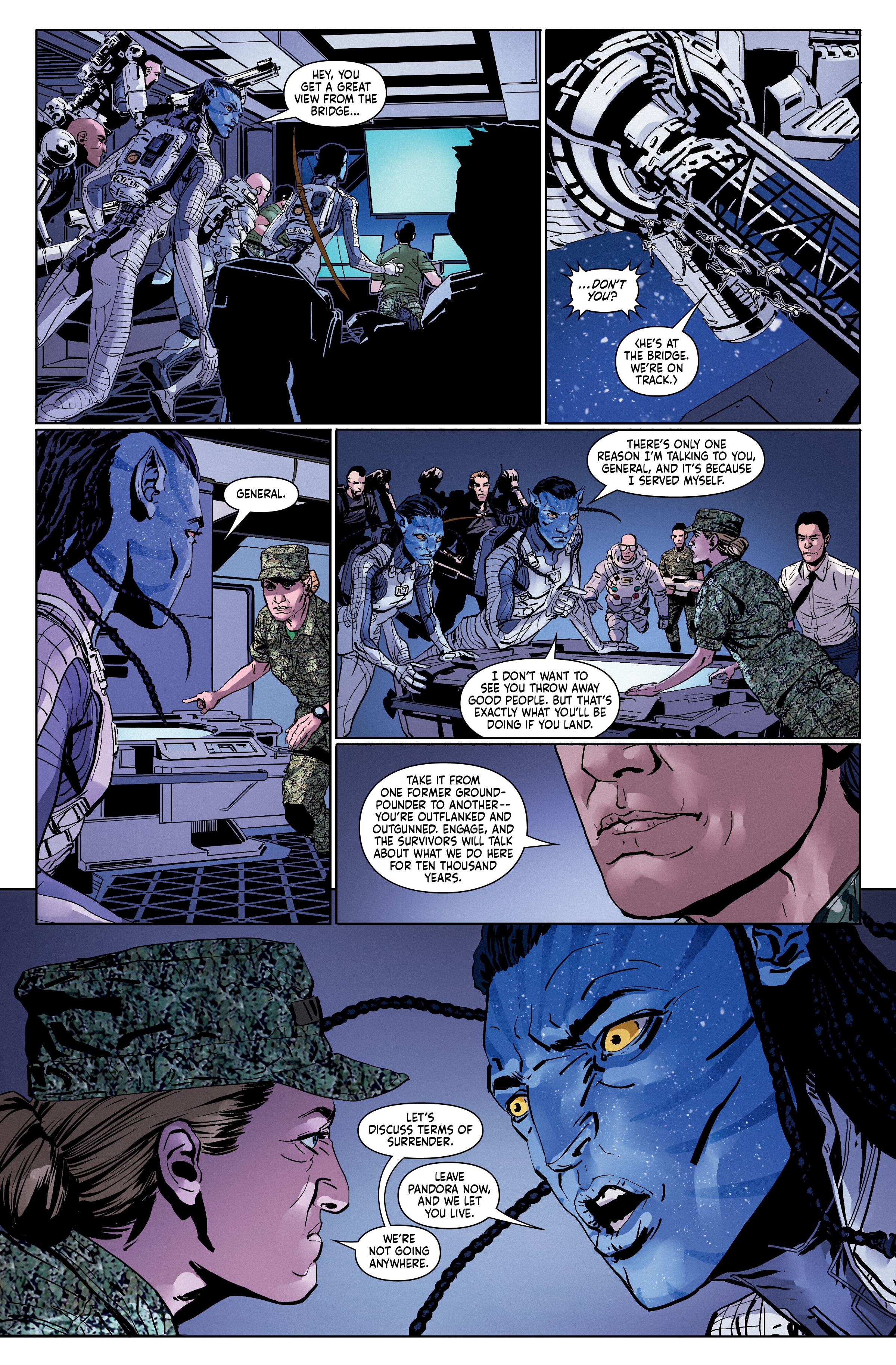 Read online Avatar: The High Ground comic -  Issue # _Library Edition (Part 2) - 23