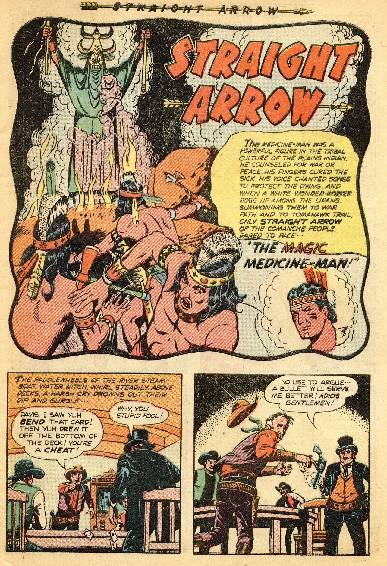 Read online Straight Arrow comic -  Issue #16 - 3