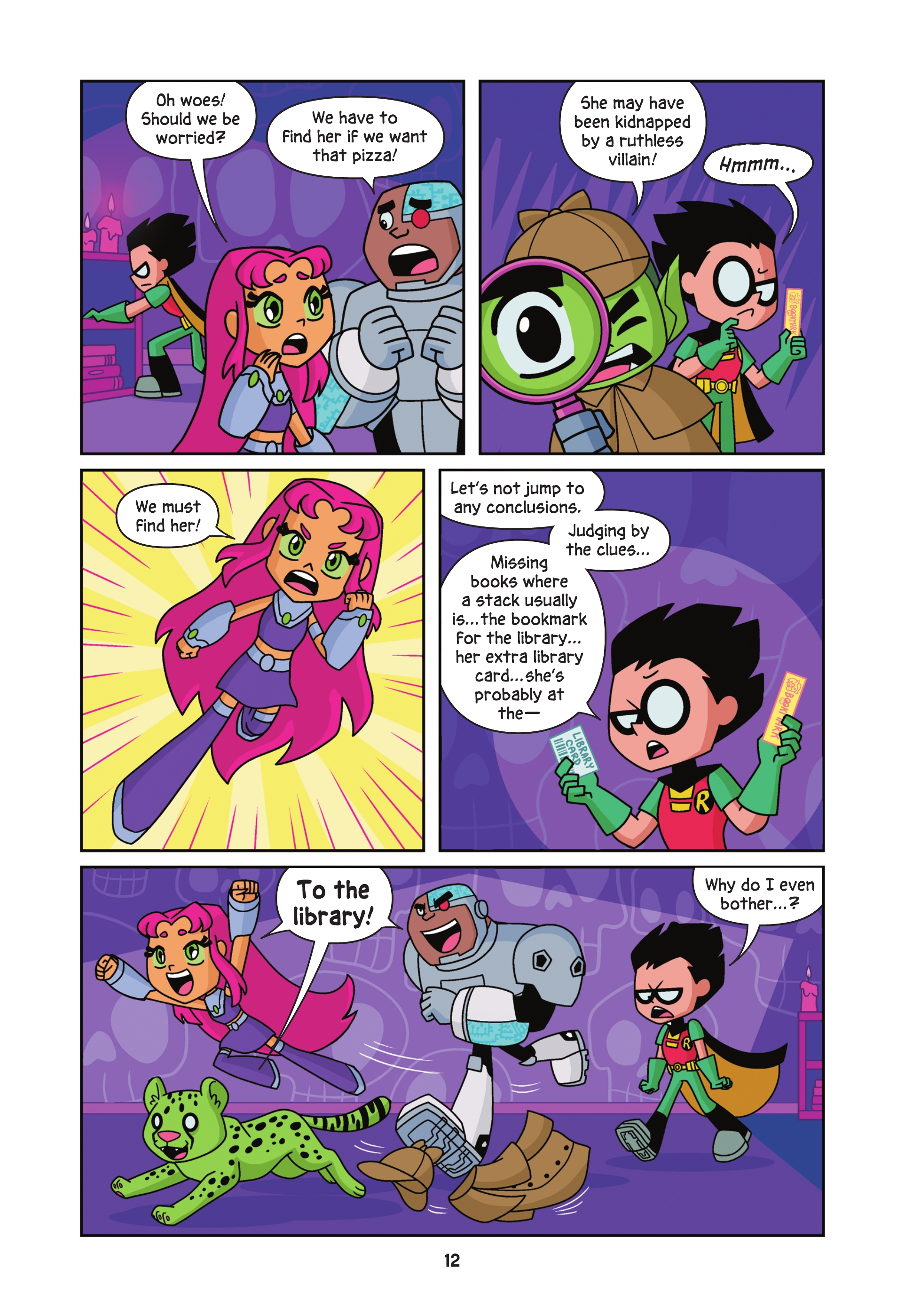 Read online Teen Titans Go! To the Library! comic -  Issue # TPB (Part 1) - 11