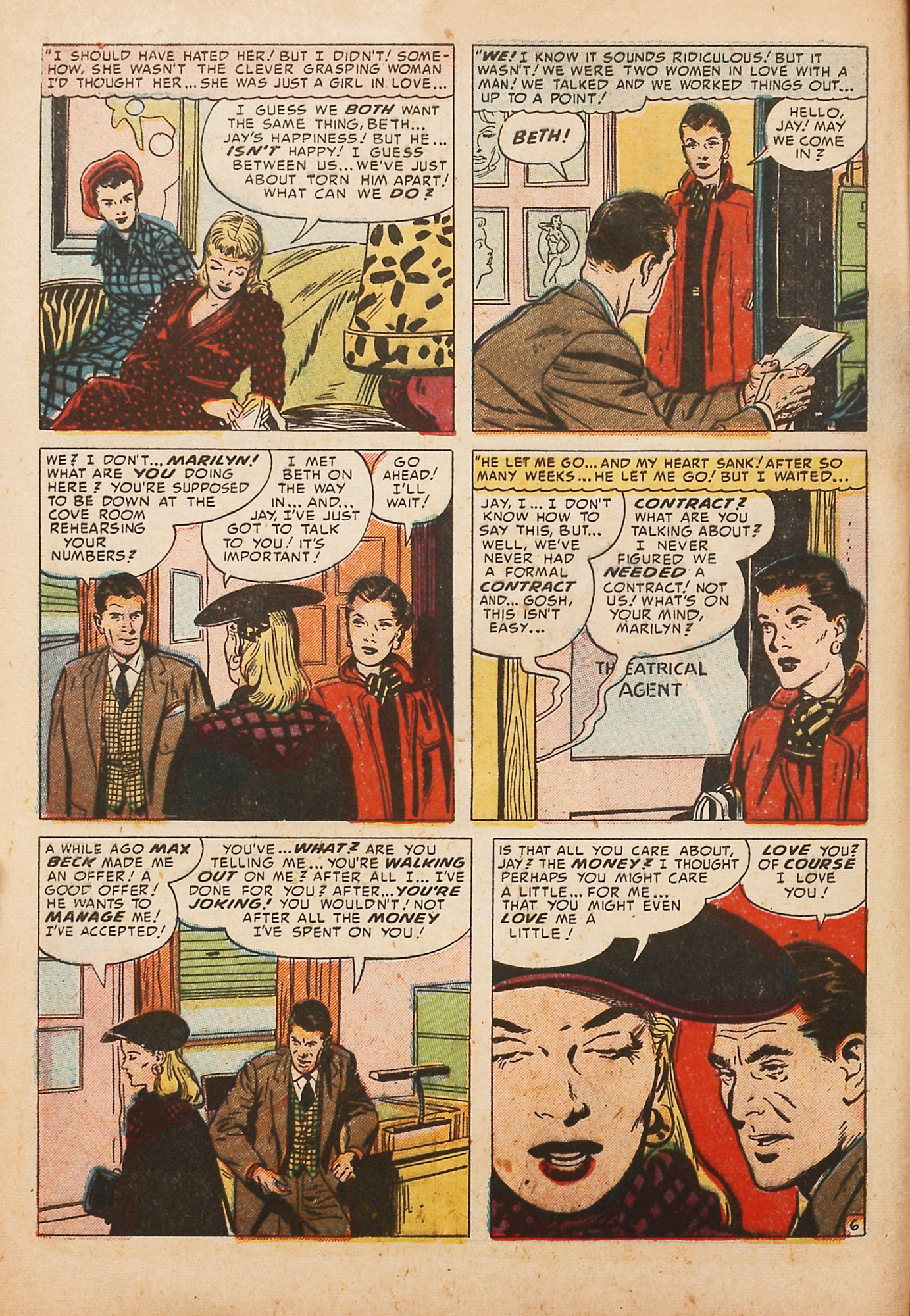 Read online Young Love (1949) comic -  Issue #38 - 7