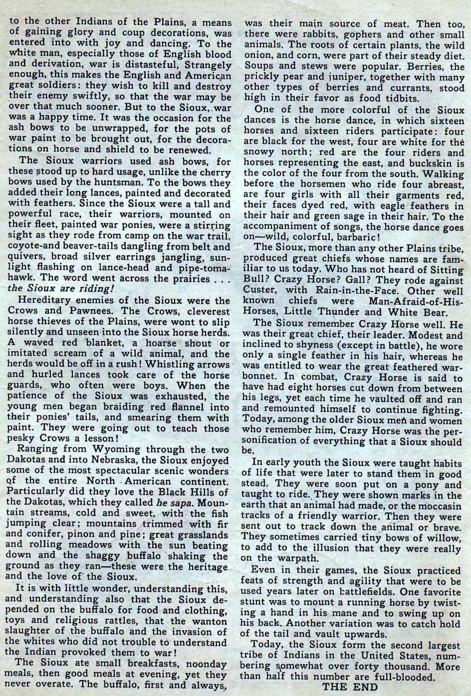 Read online Straight Arrow comic -  Issue #6 - 36