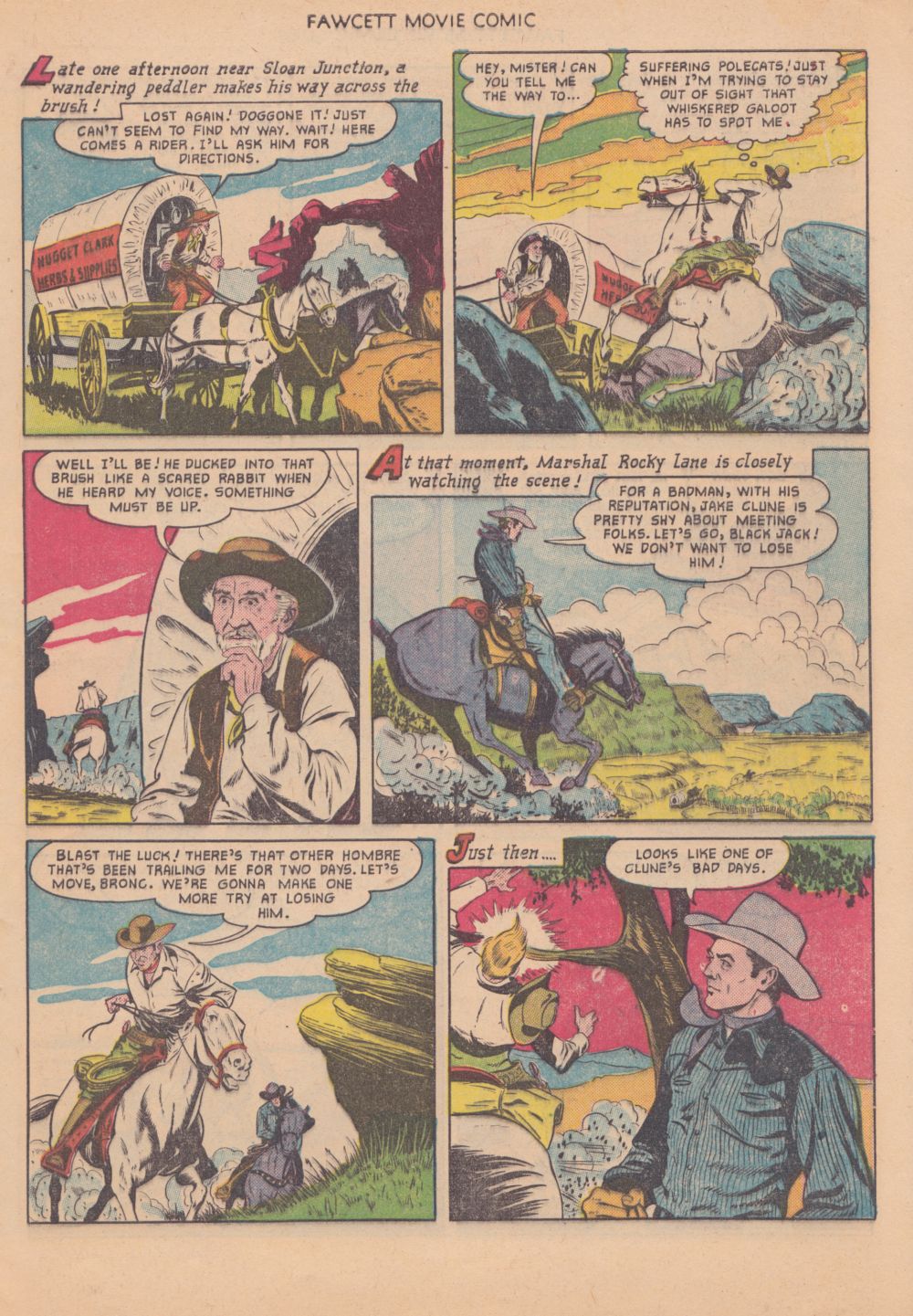 Read online Fawcett Movie Comic comic -  Issue #12 - 5