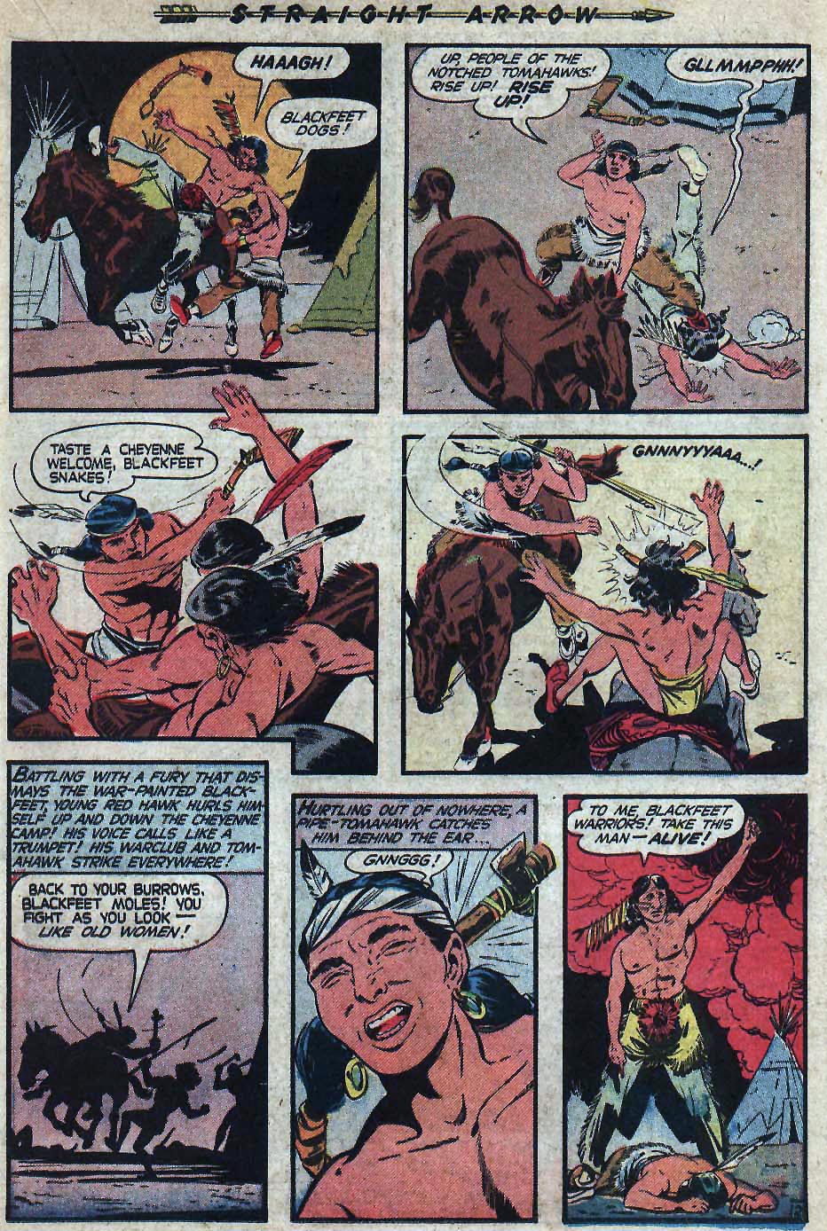Read online Straight Arrow comic -  Issue #6 - 20