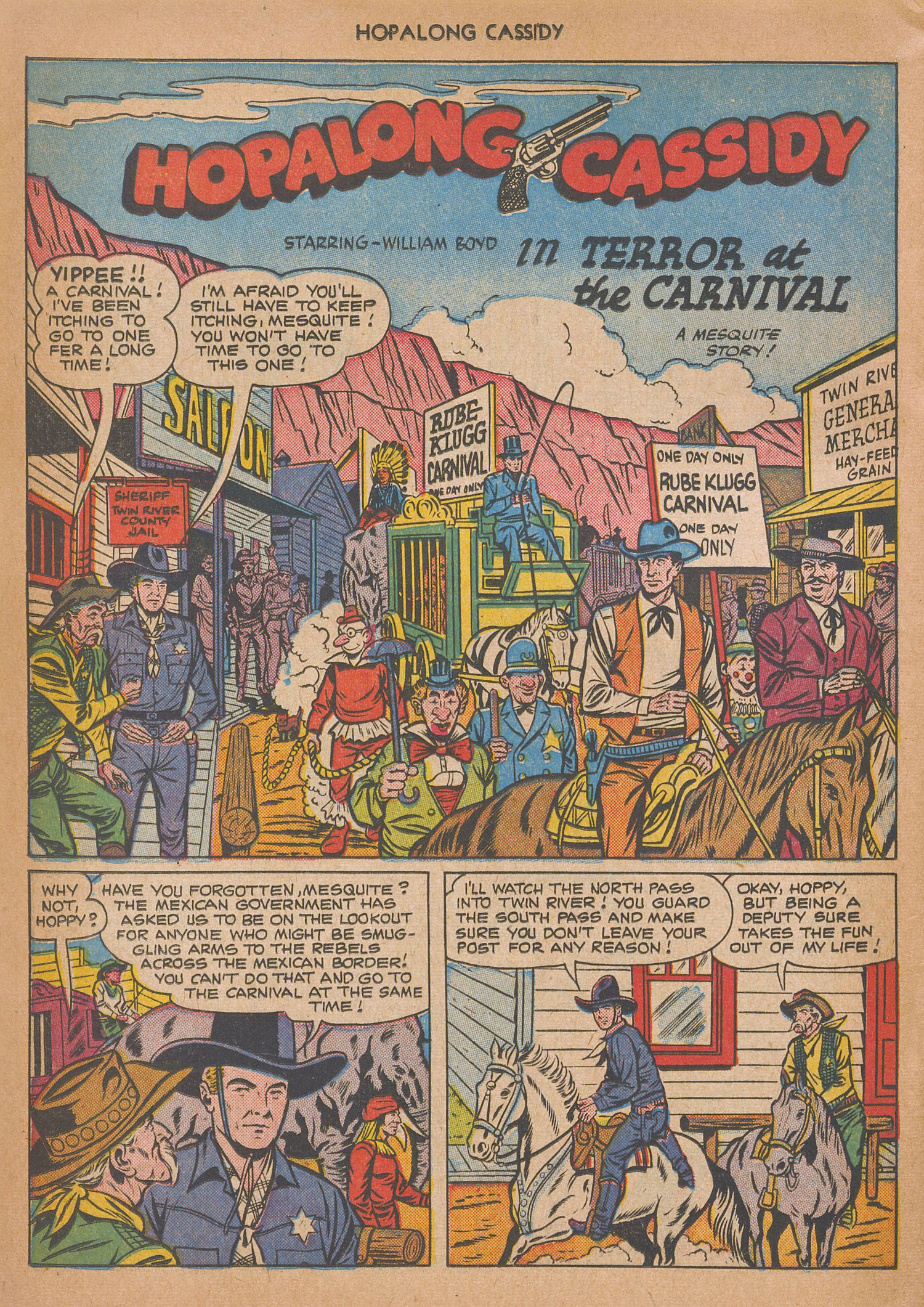 Read online Hopalong Cassidy comic -  Issue #53 - 28