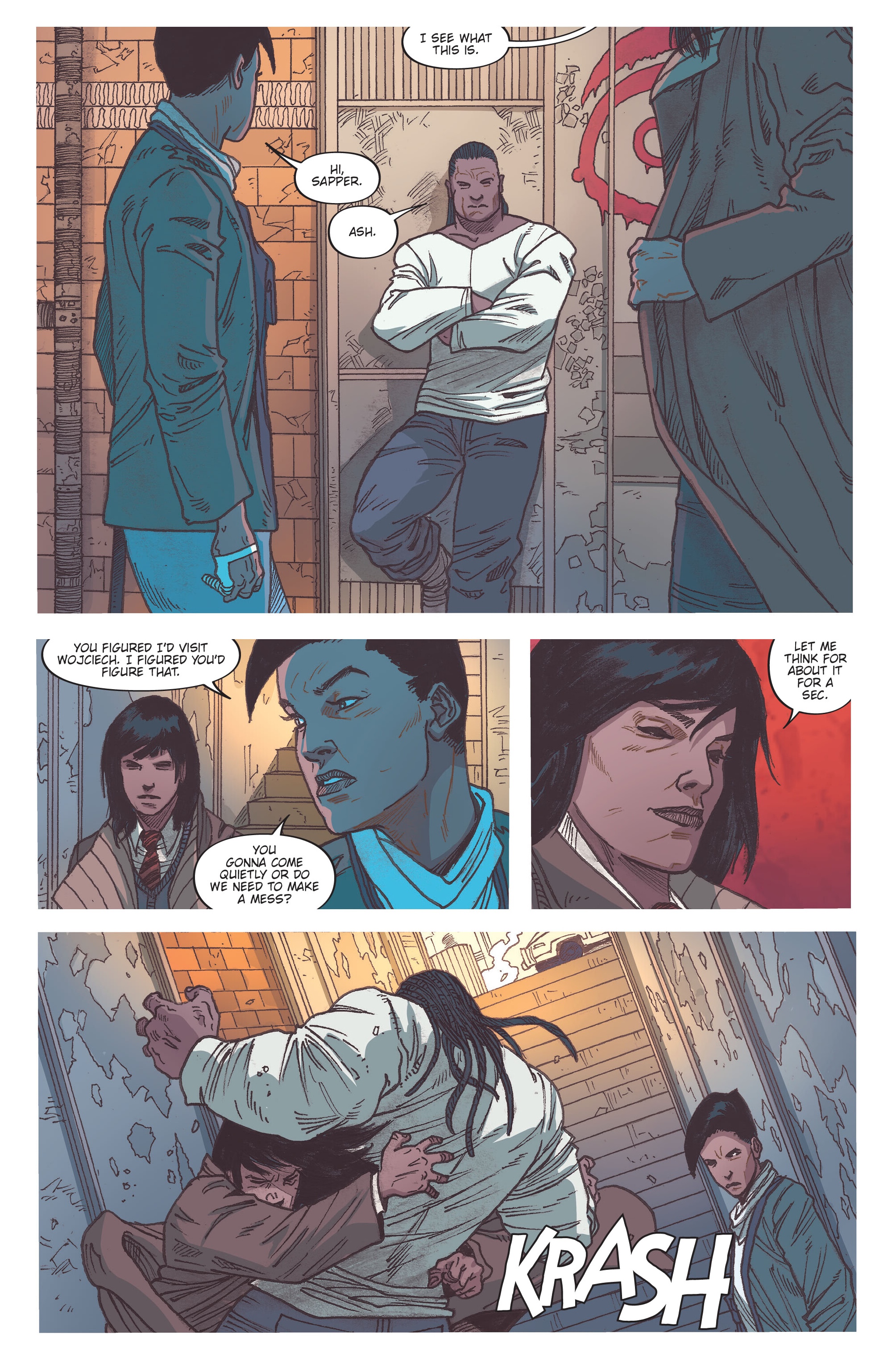 Read online Blade Runner 2039 comic -  Issue #9 - 16