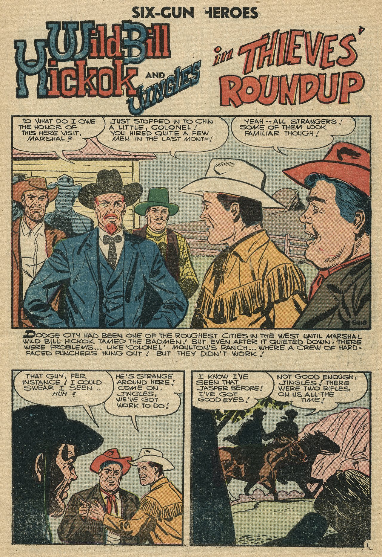 Read online Six-Gun Heroes comic -  Issue #38 - 3