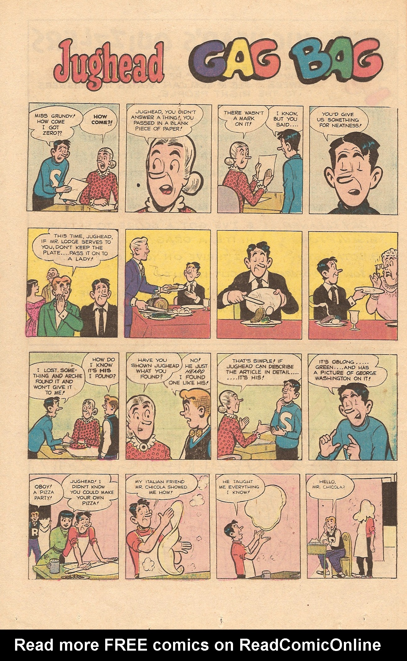 Read online Jughead's Jokes comic -  Issue #45 - 23