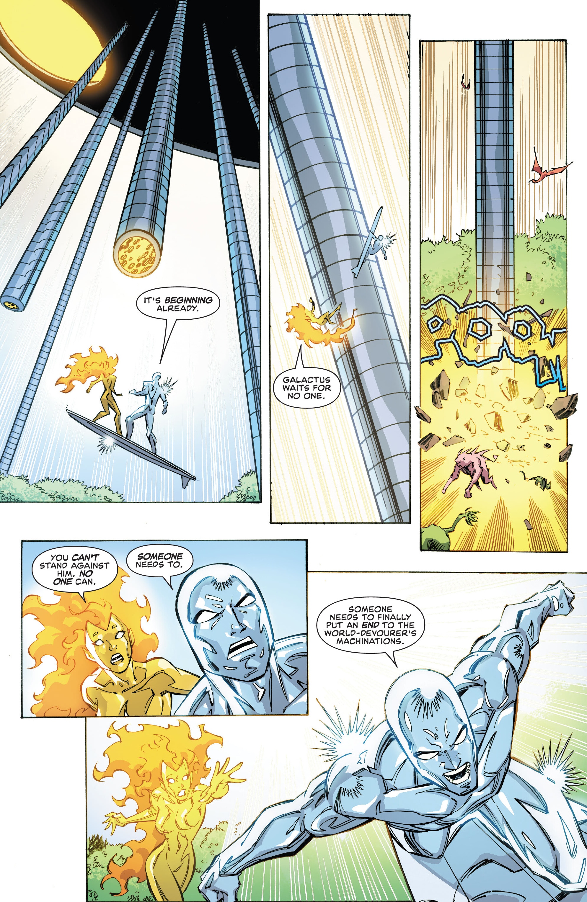 Read online Silver Surfer: Rebirth Legacy comic -  Issue #4 - 9