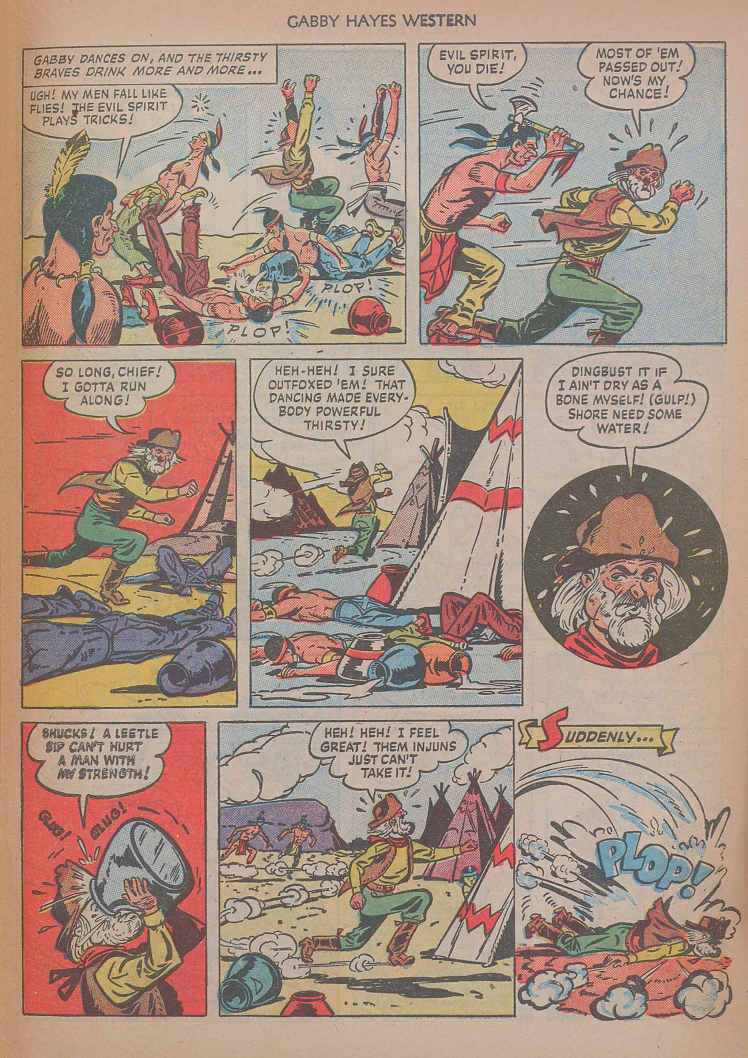 Read online Gabby Hayes Western comic -  Issue #15 - 31