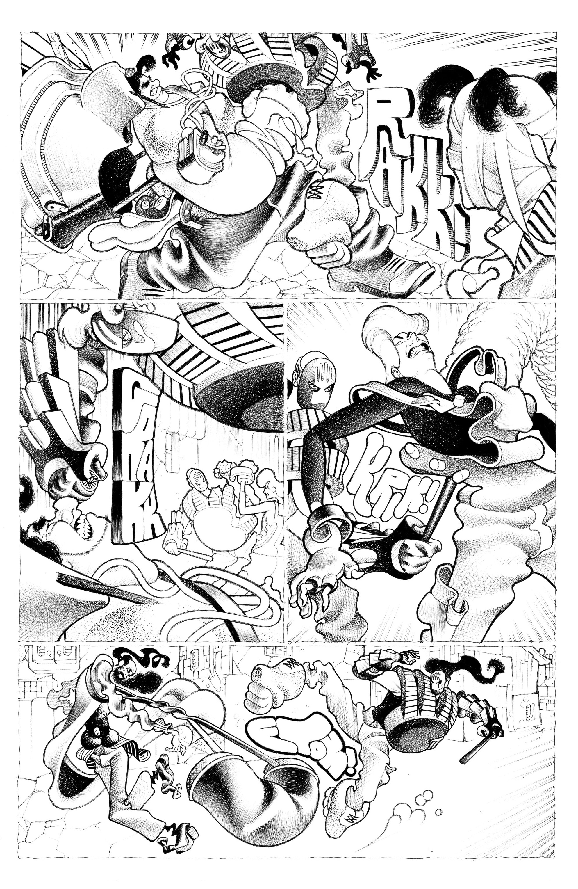 Read online Faceless and the Family comic -  Issue #4 - 12