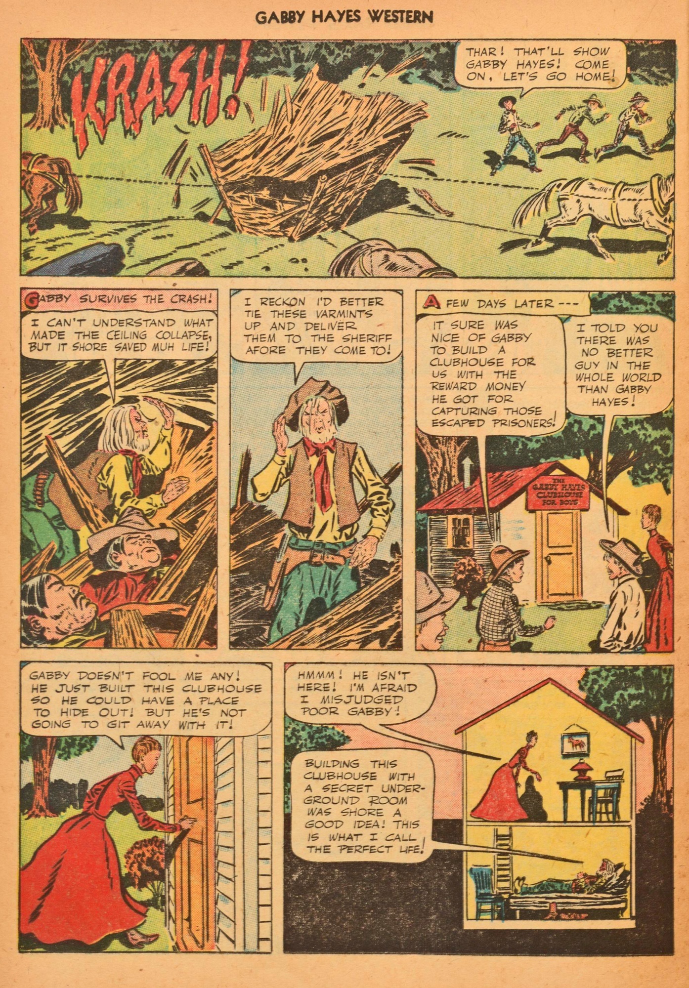 Read online Gabby Hayes Western comic -  Issue #12 - 24