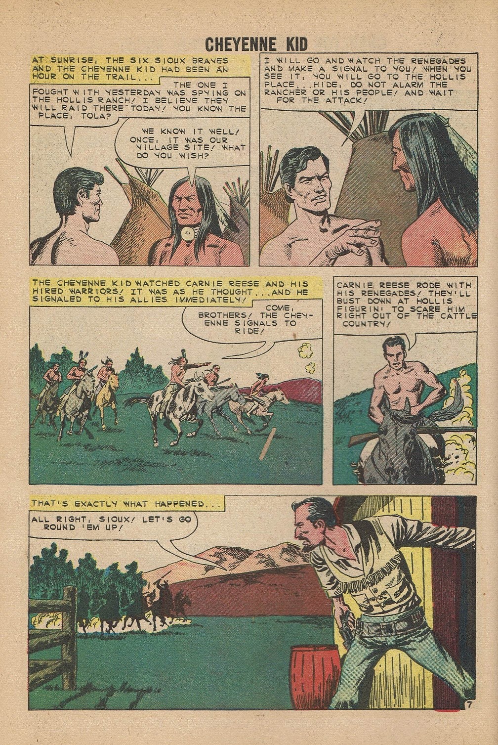 Read online Cheyenne Kid comic -  Issue #23 - 10