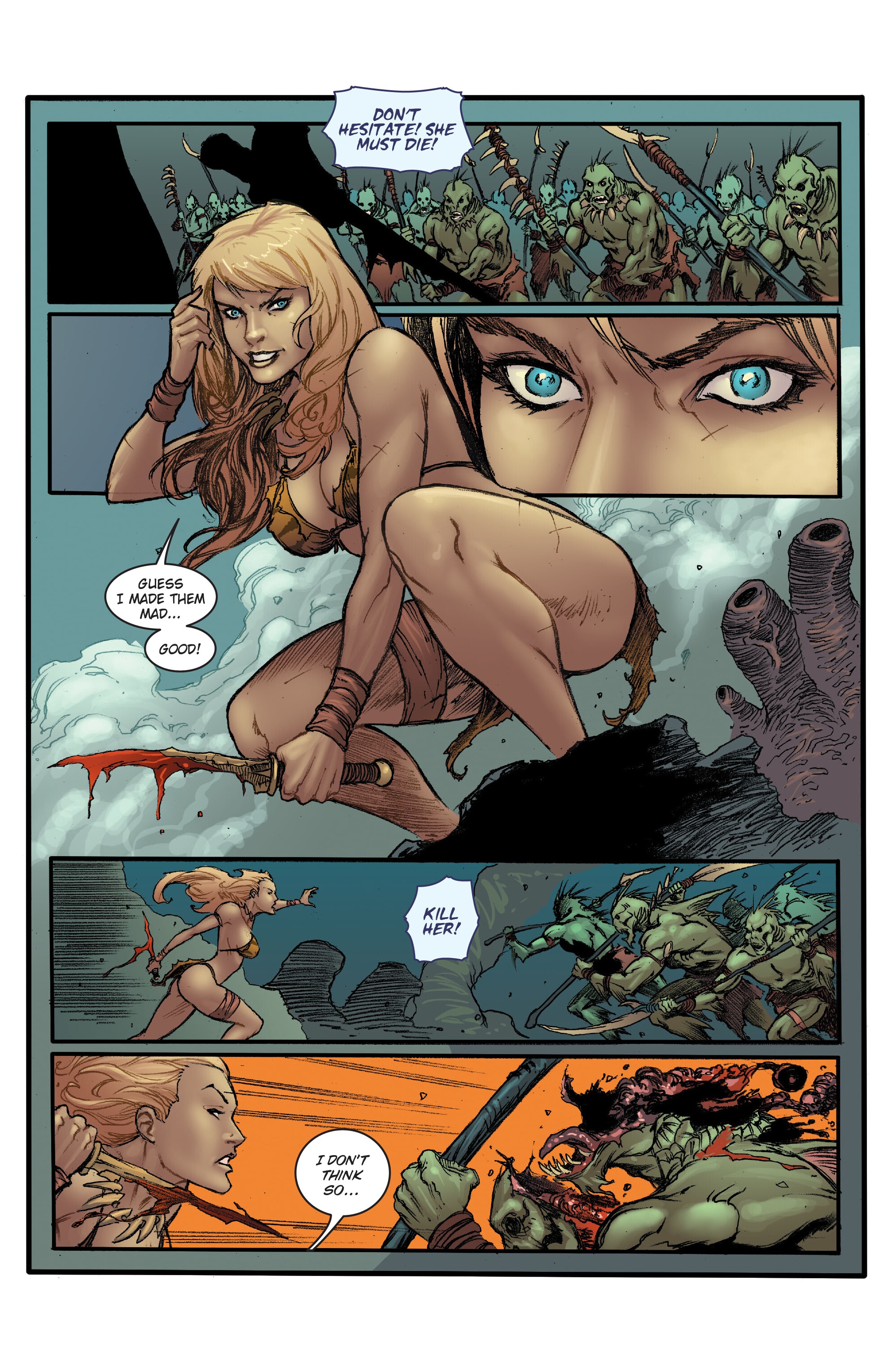 Read online Frank Cho's Jungle Girl: The Complete Omnibus comic -  Issue # TPB (Part 3) - 38