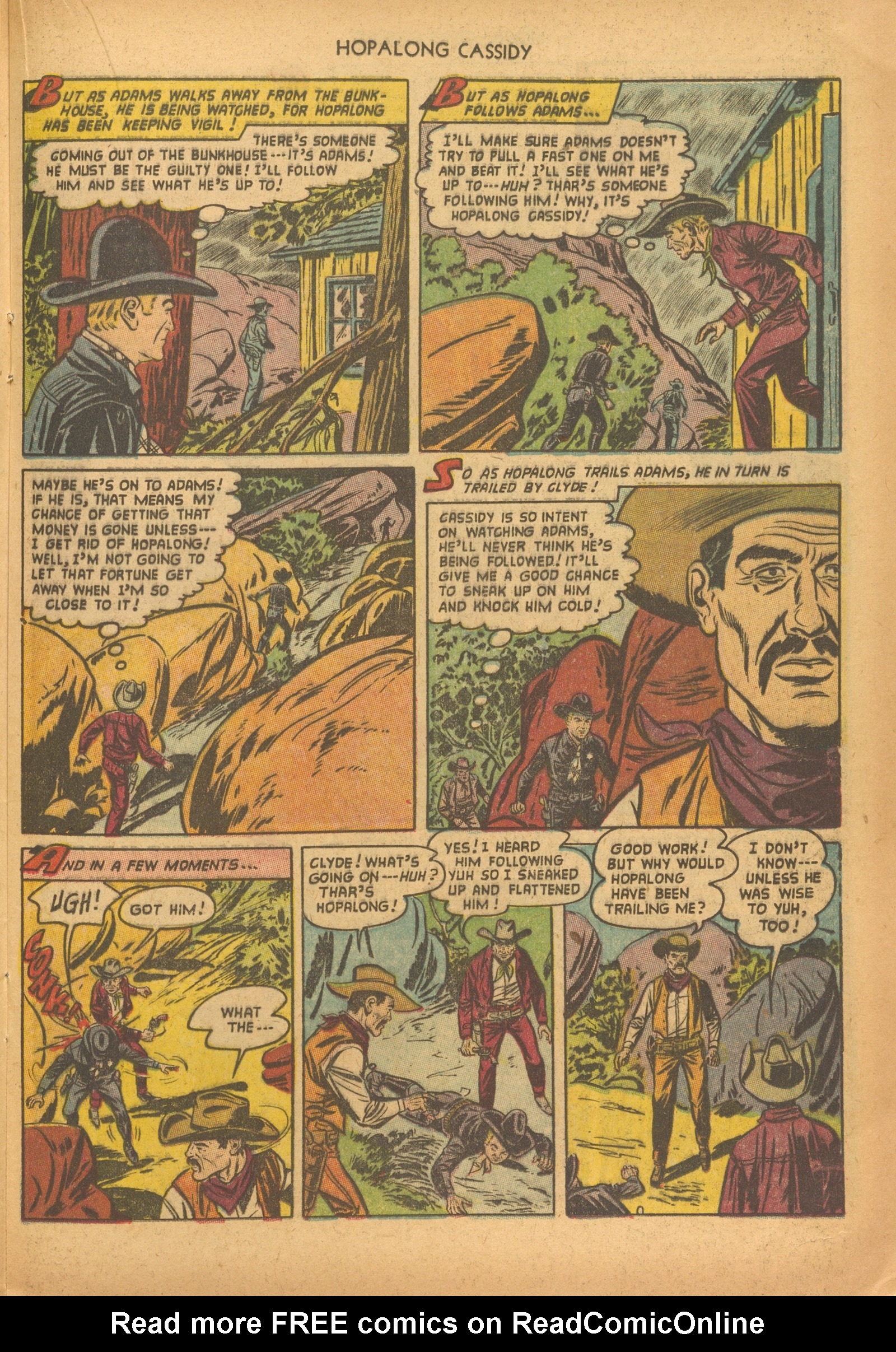 Read online Hopalong Cassidy comic -  Issue #78 - 17