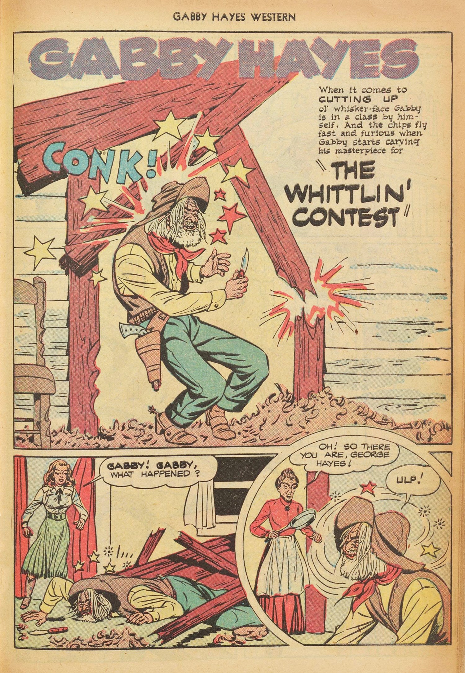 Read online Gabby Hayes Western comic -  Issue #3 - 31