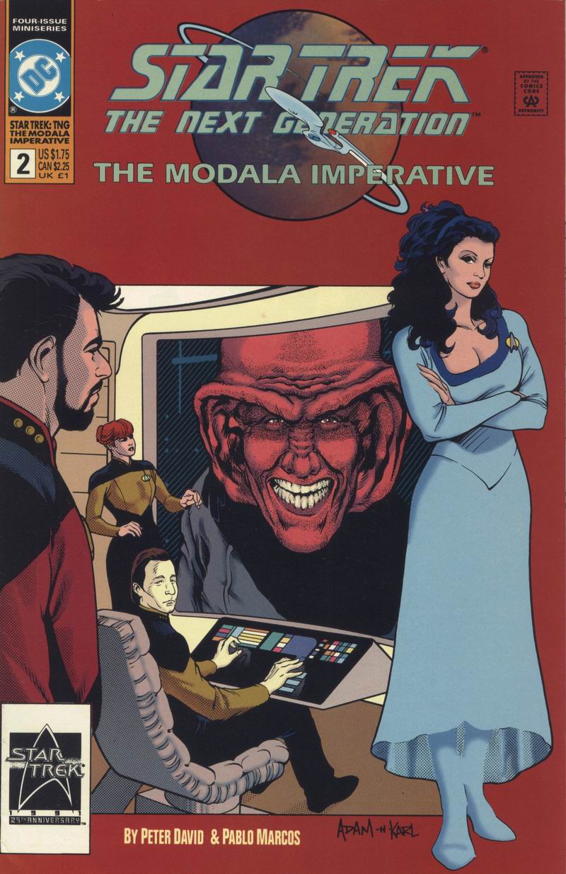 Read online Star Trek: The Next Generation - The Modala Imperative comic -  Issue #2 - 1
