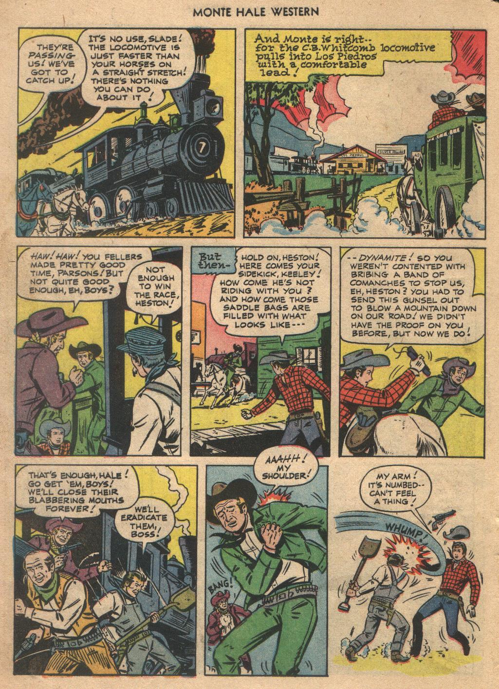 Read online Monte Hale Western comic -  Issue #77 - 8