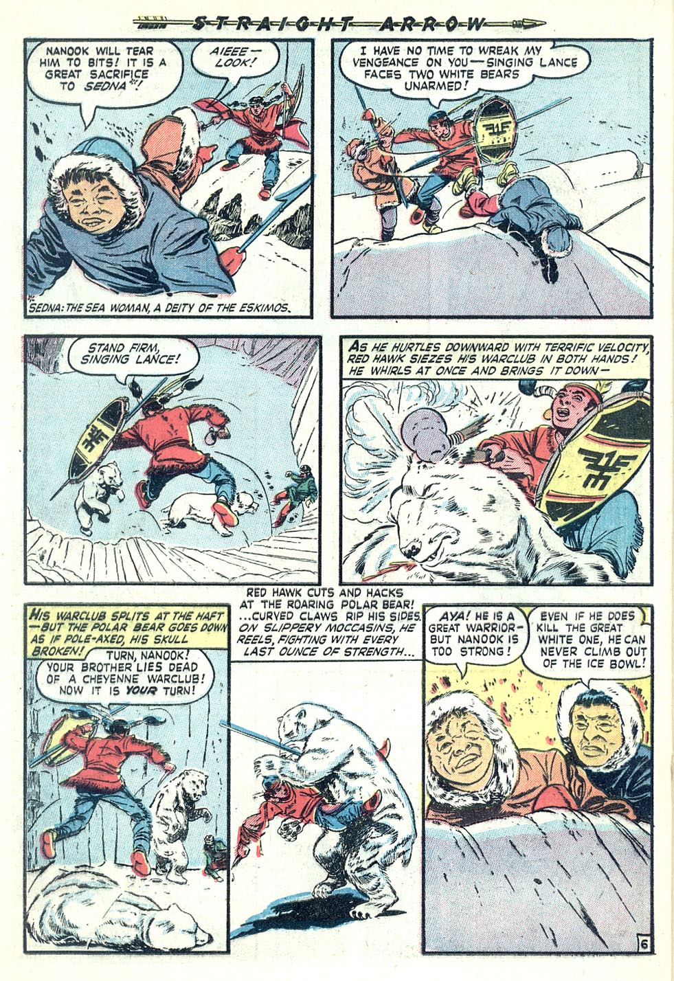 Read online Straight Arrow comic -  Issue #13 - 24