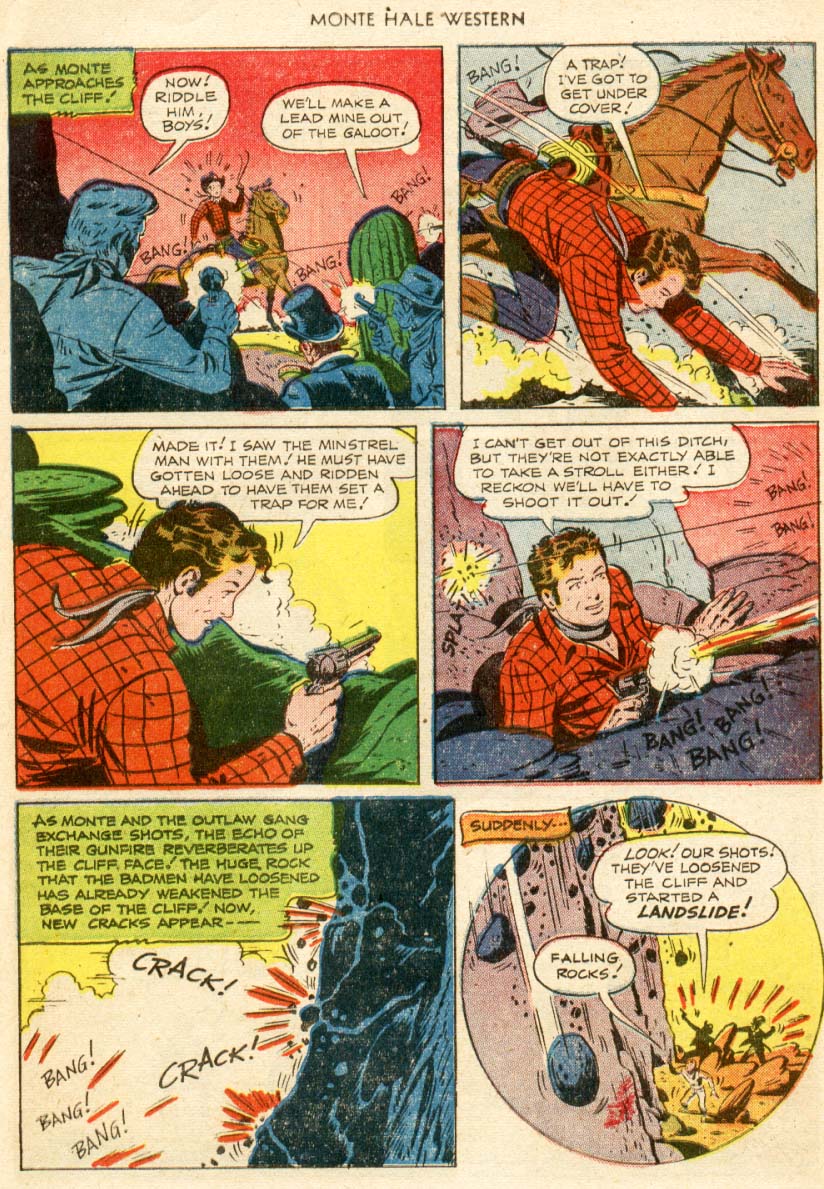 Read online Monte Hale Western comic -  Issue #58 - 10