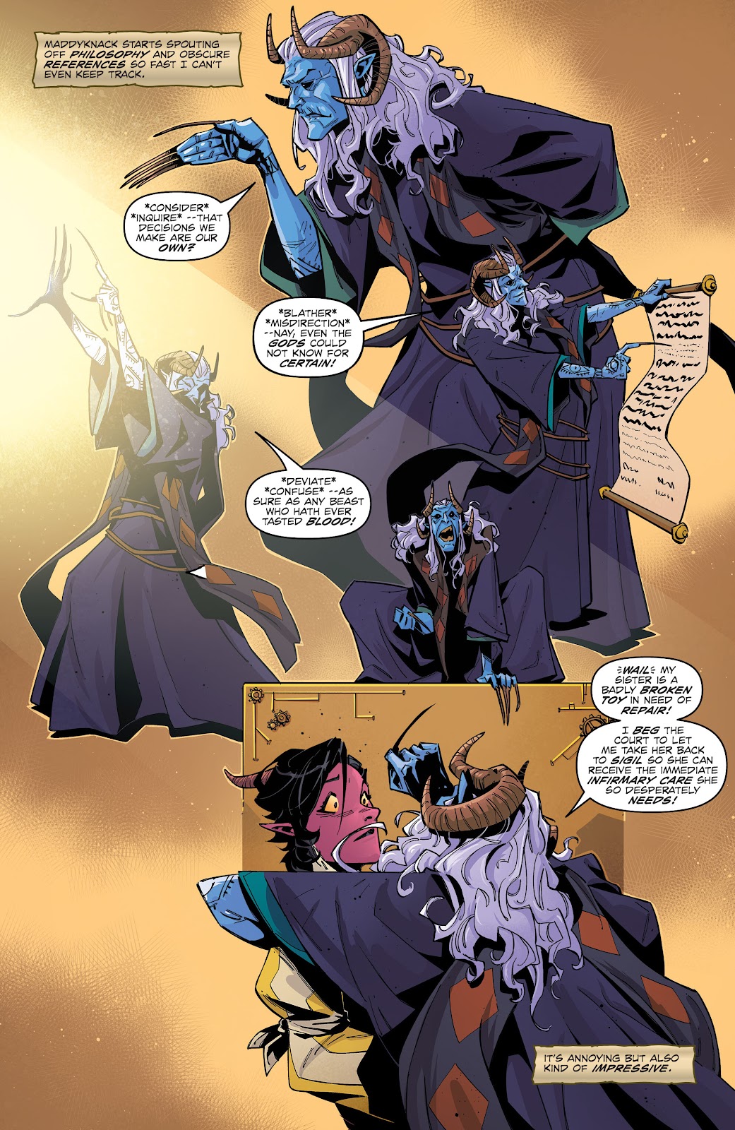 Dungeons & Dragons: Fortune Finder issue 4 - Page 18