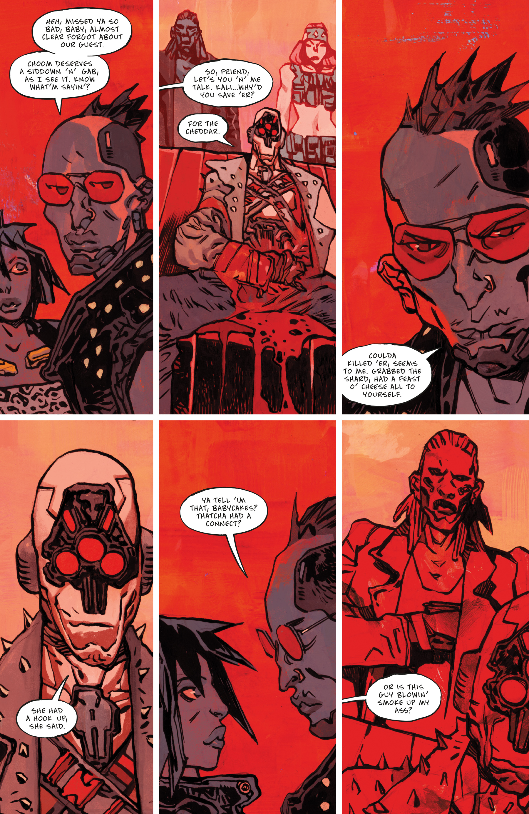 Read online Cyberpunk 2077: XOXO comic -  Issue #3 - 6