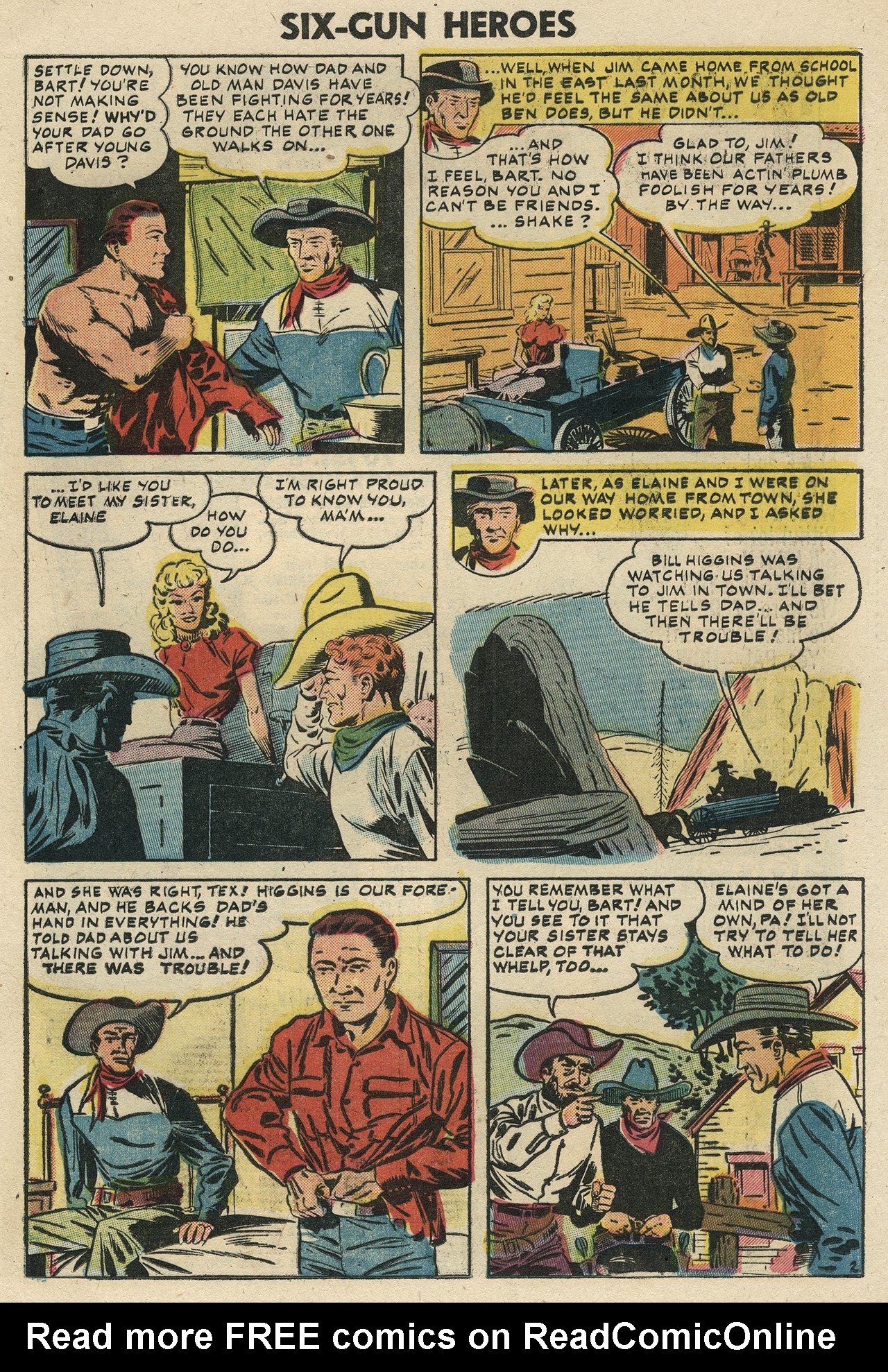 Read online Six-Gun Heroes comic -  Issue #33 - 21