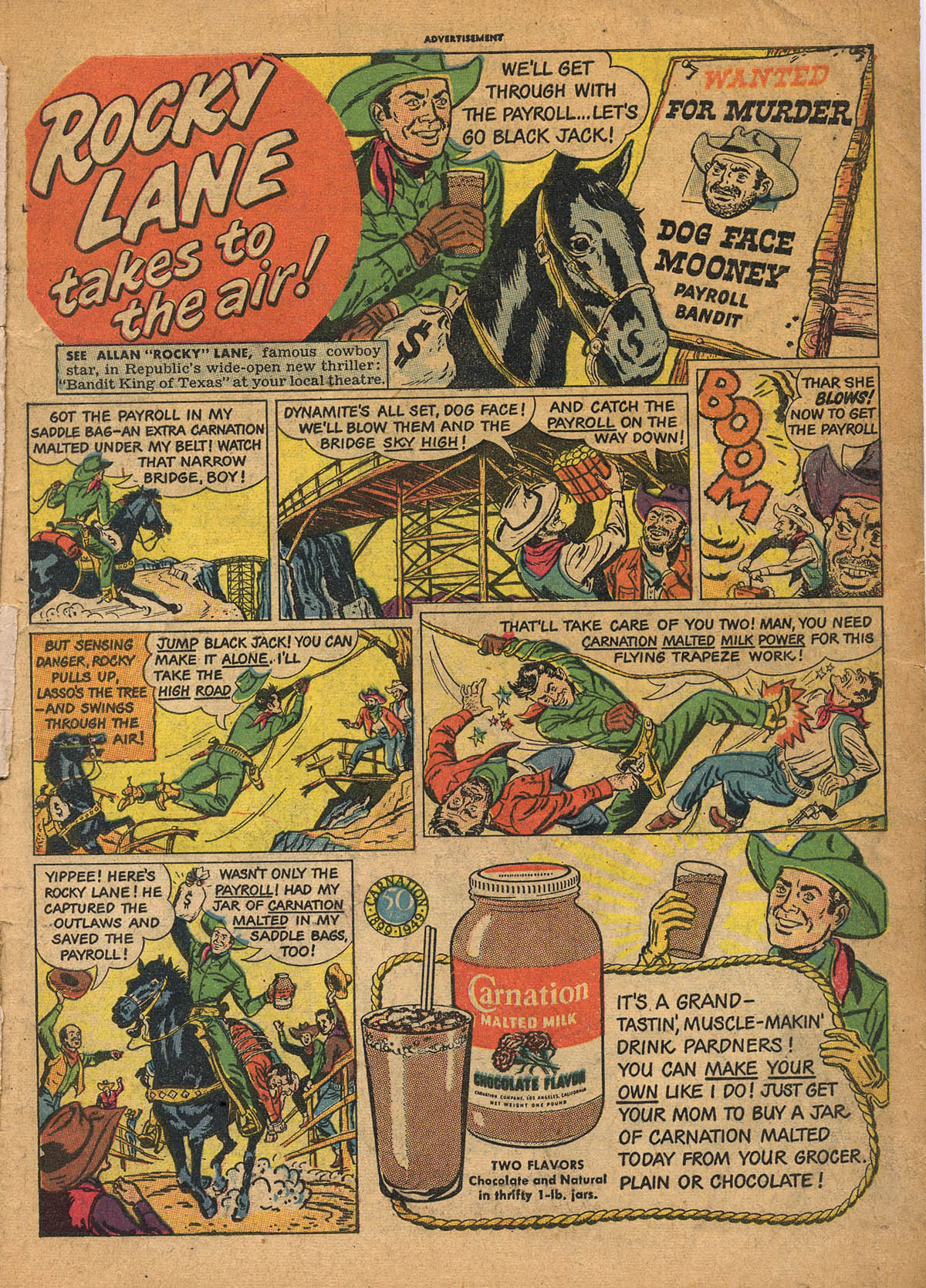 Read online Monte Hale Western comic -  Issue #44 - 4