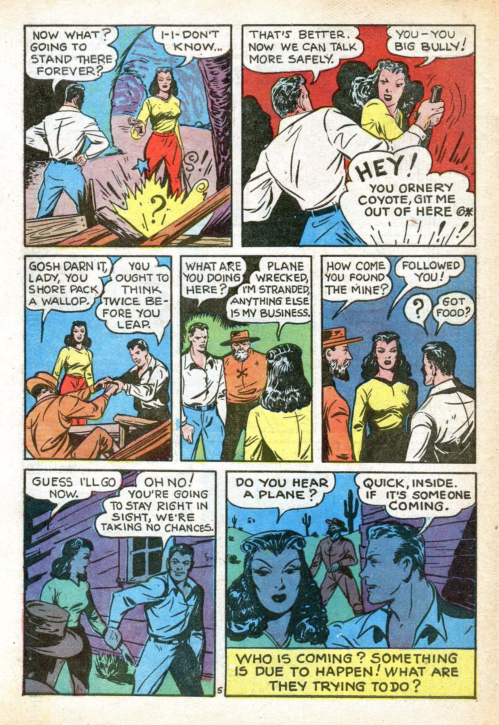 Read online Masked Marvel comic -  Issue #3 - 50