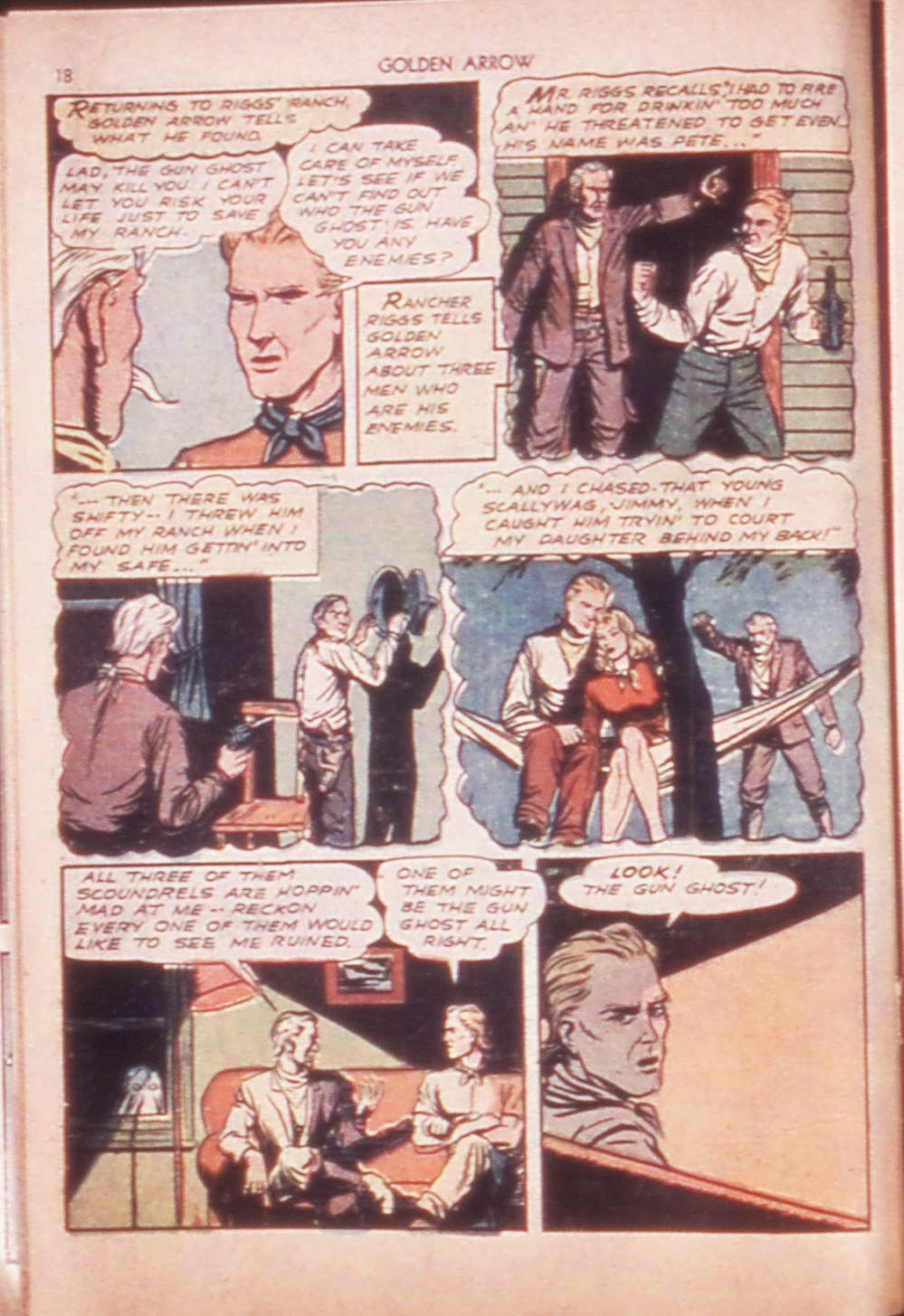 Read online Golden Arrow comic -  Issue #1 - 18