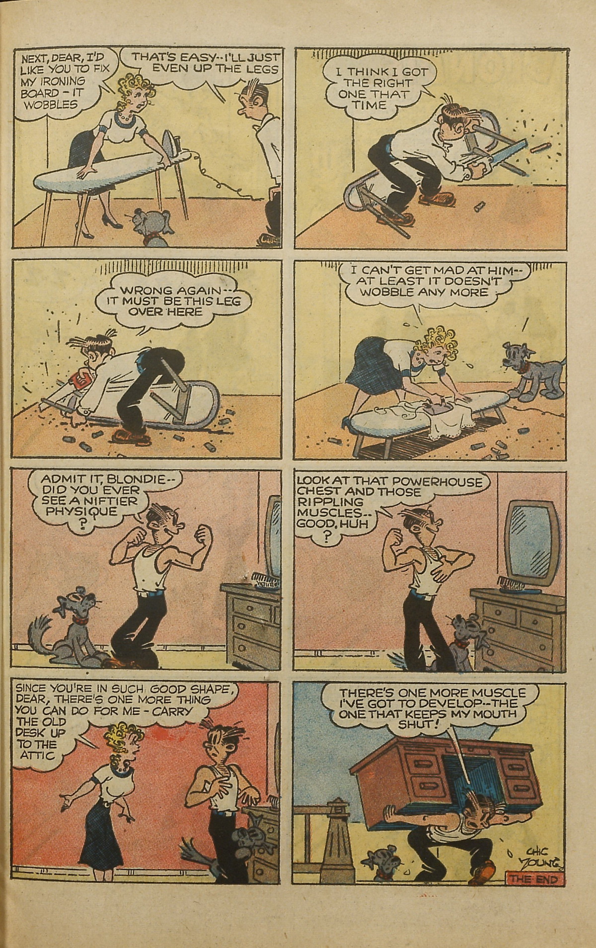 Read online Blondie Comics (1960) comic -  Issue #159 - 27