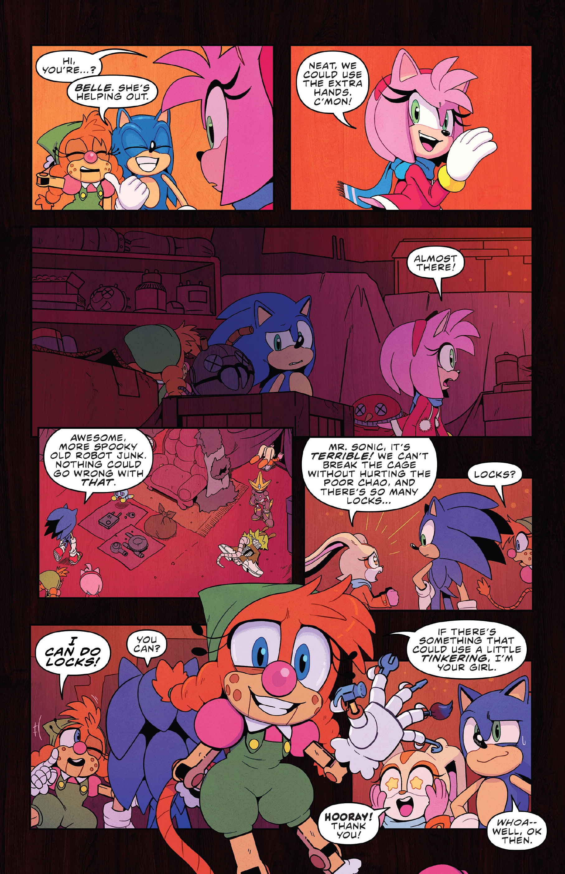Read online Sonic the Hedgehog: Sonic & Tails: Best Buds Forever comic -  Issue # TPB - 81