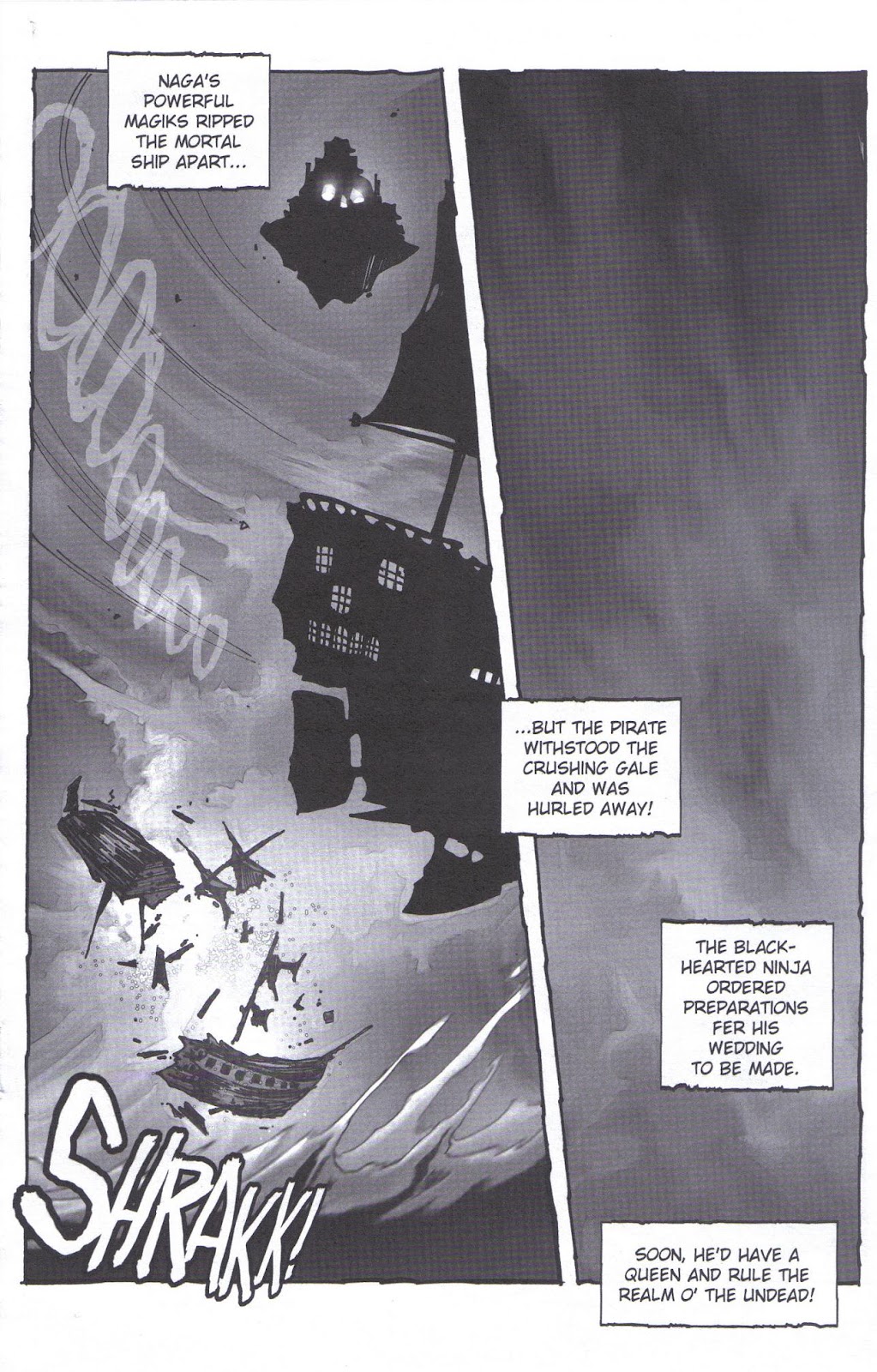 Ghost Pirates Vs. Ghost Ninjas issue Full - Page 22