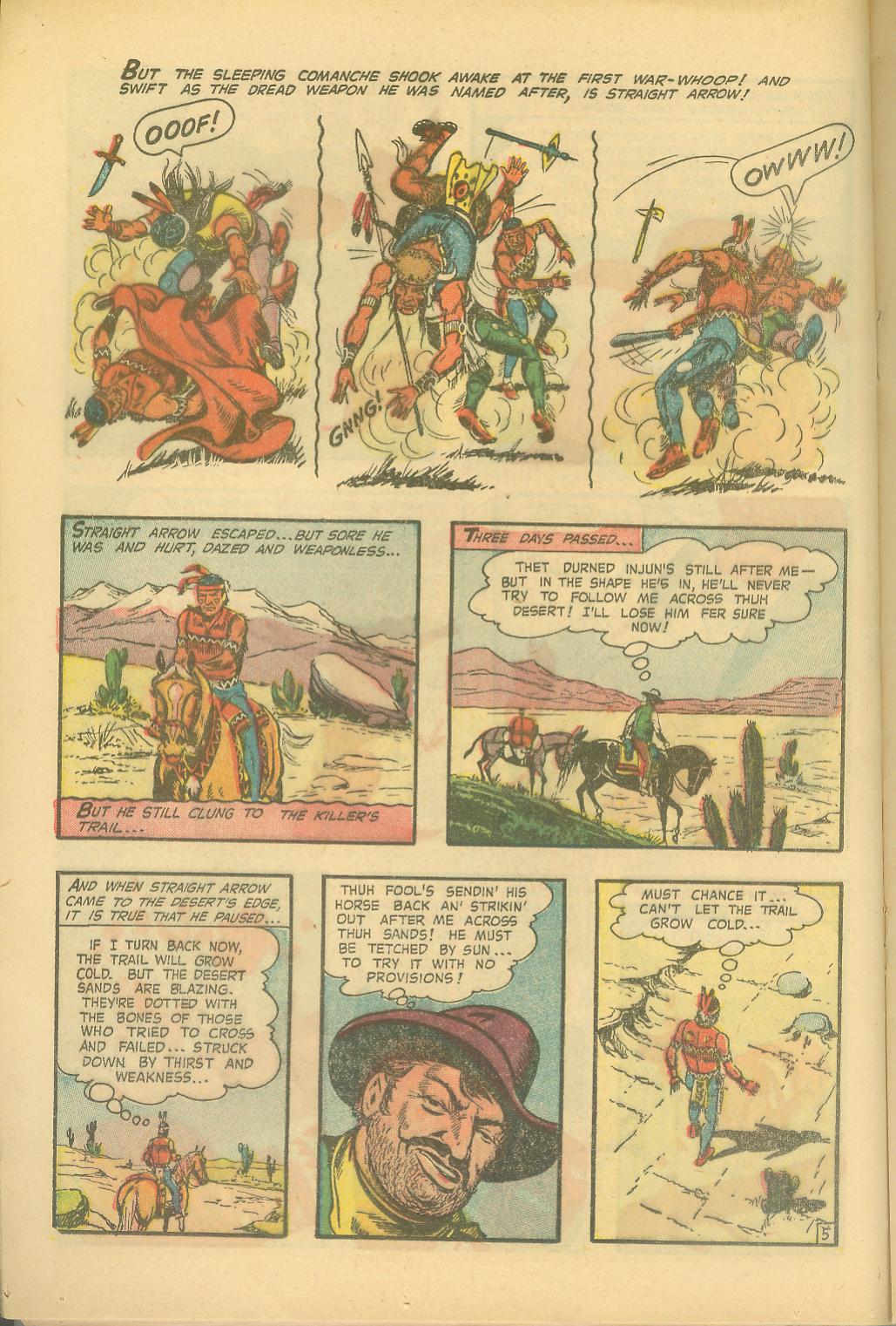 Read online Straight Arrow comic -  Issue #42 - 17