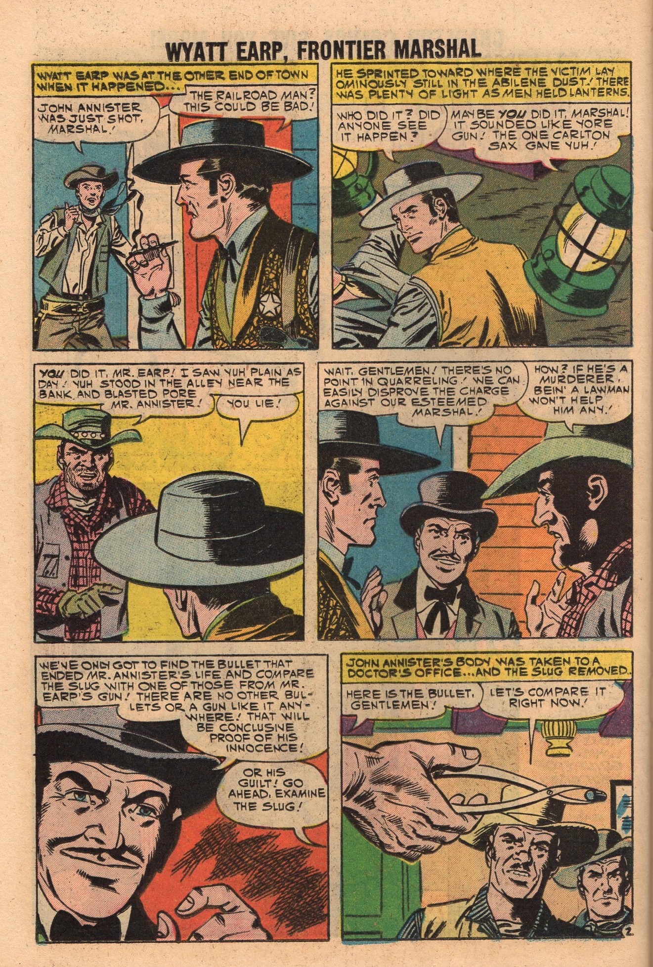 Read online Wyatt Earp Frontier Marshal comic -  Issue #34 - 24