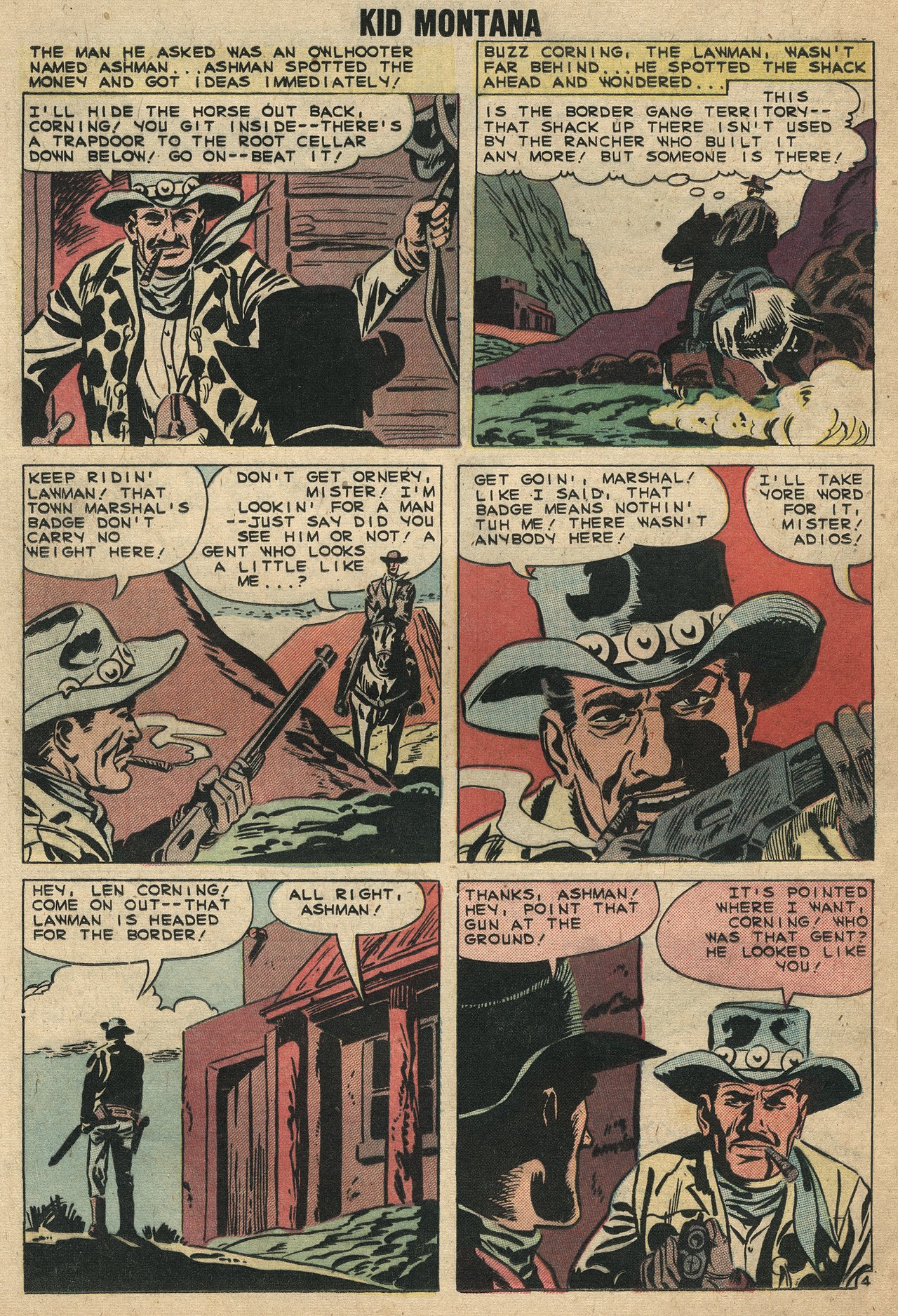 Read online Kid Montana comic -  Issue #18 - 20