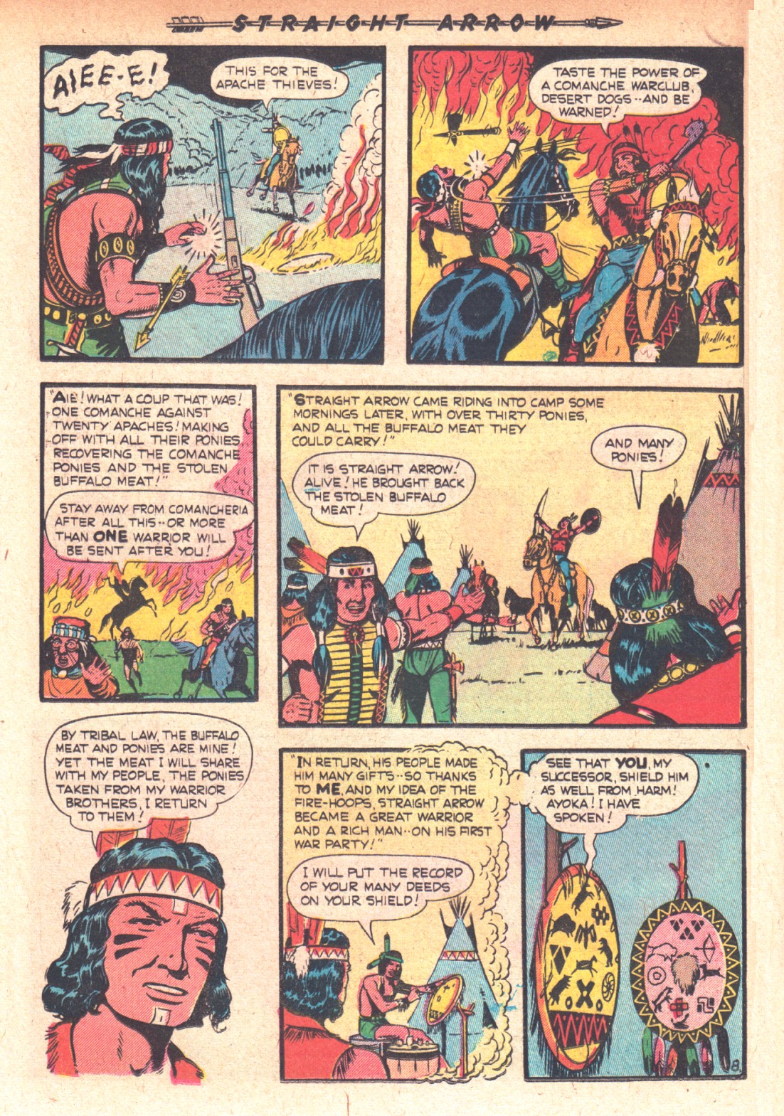 Read online Straight Arrow comic -  Issue #20 - 18