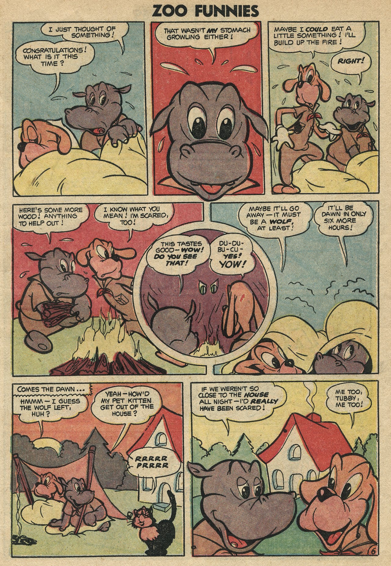 Read online Zoo Funnies comic -  Issue #6 - 15