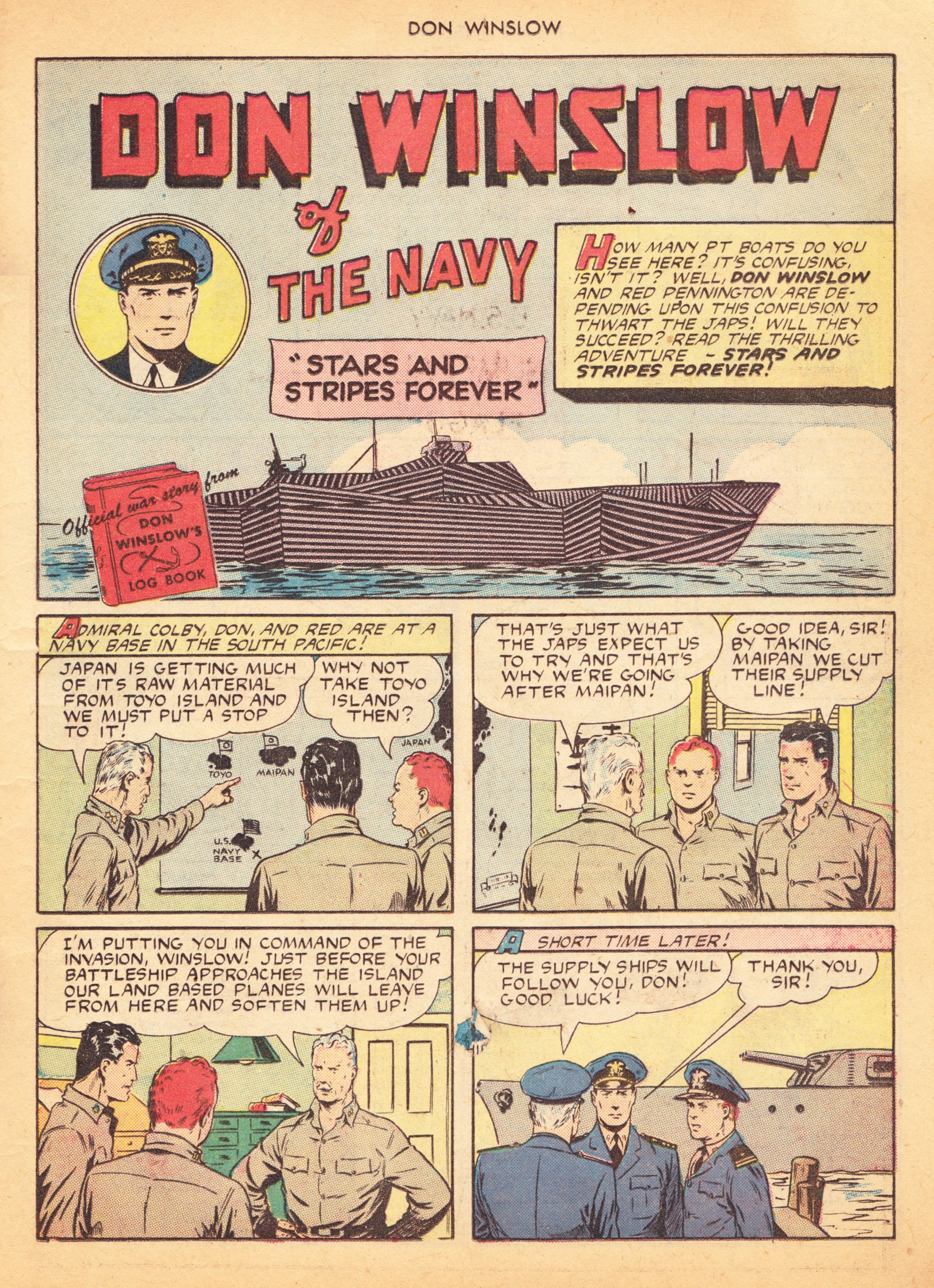 Read online Don Winslow of the Navy comic -  Issue #37 - 15