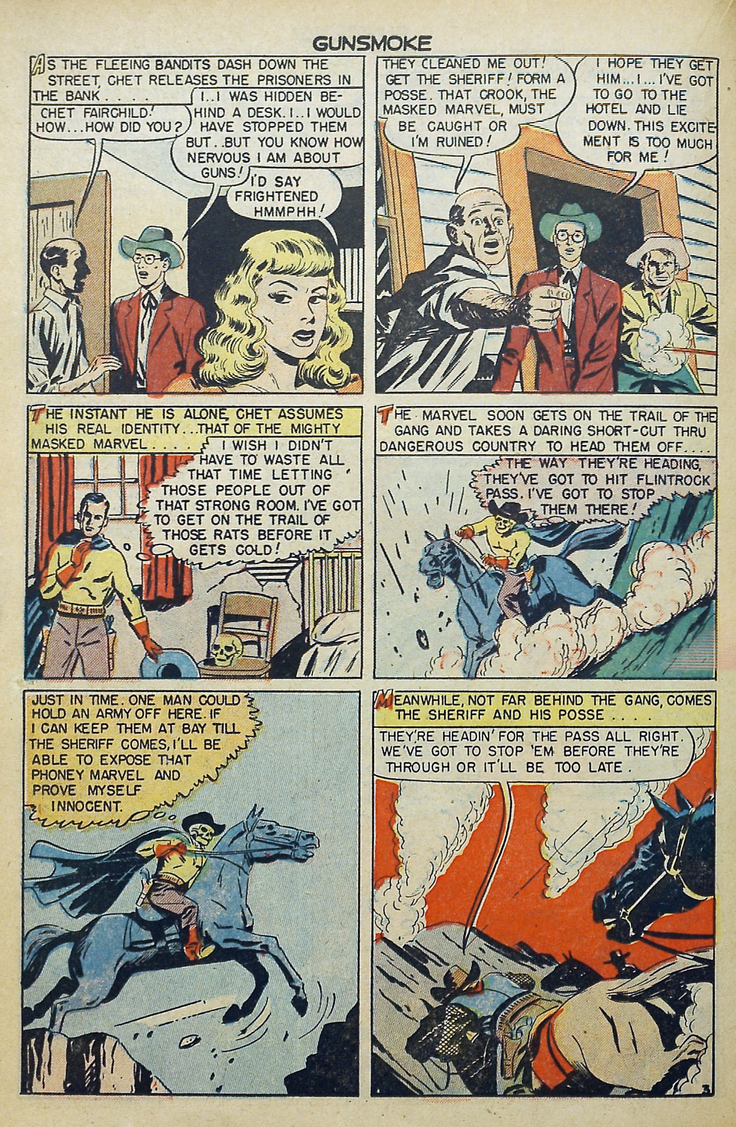 Read online Gunsmoke comic -  Issue #9 - 22
